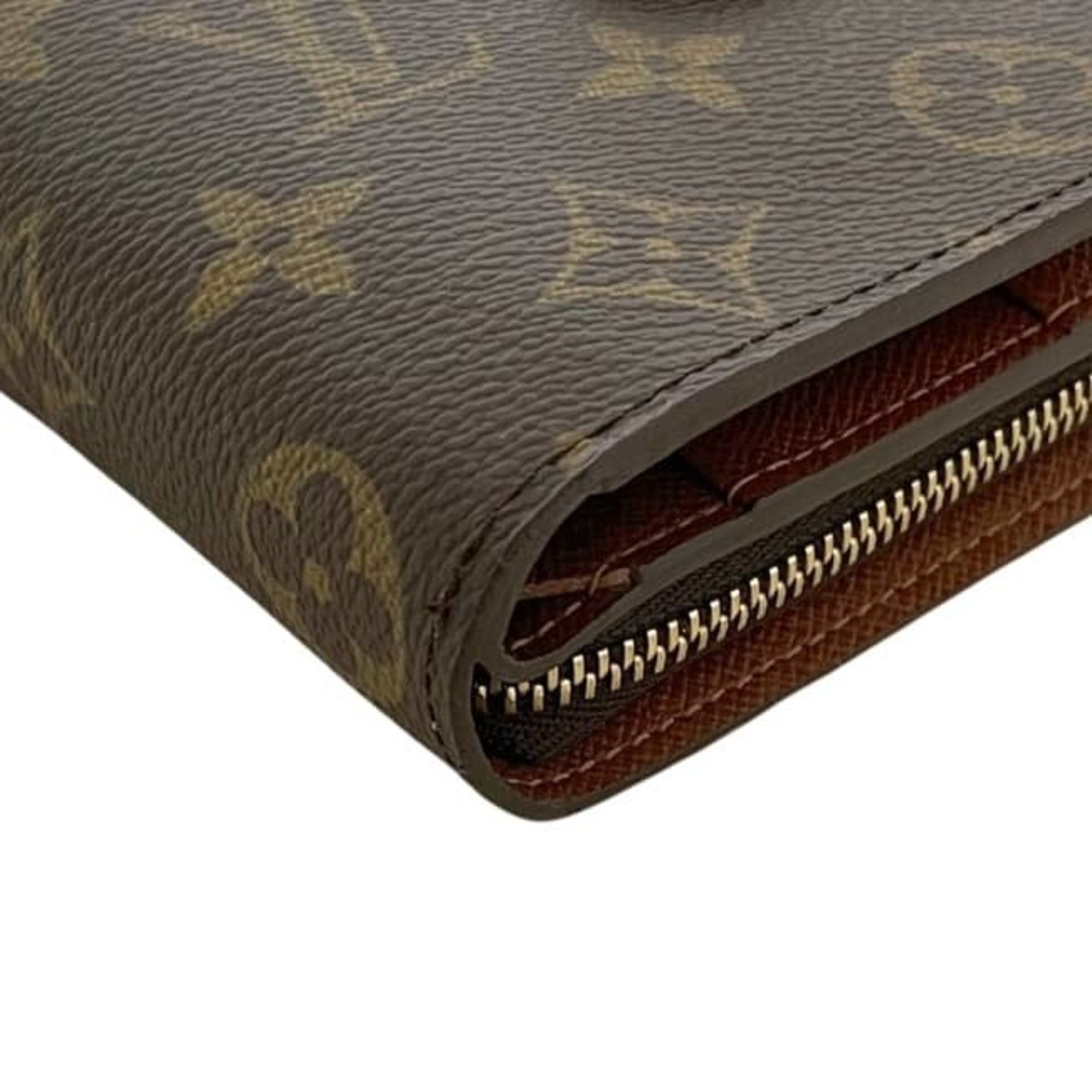 Louis Vuitton Brown Monogram Wallet (Bi-Fold) (Pre-Owned)