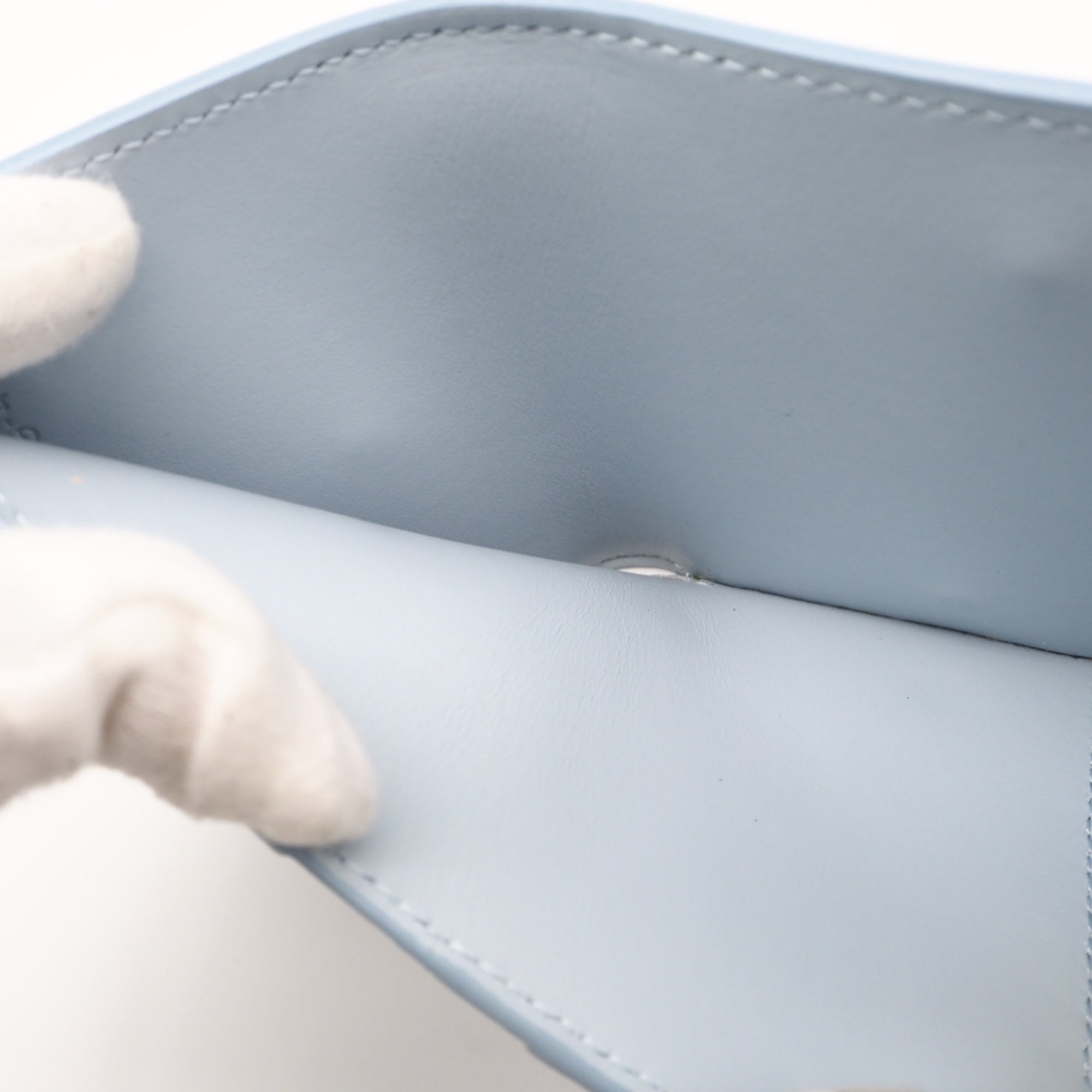 Celine Blue Wallet (Tri-Fold) (Pre-Owned)