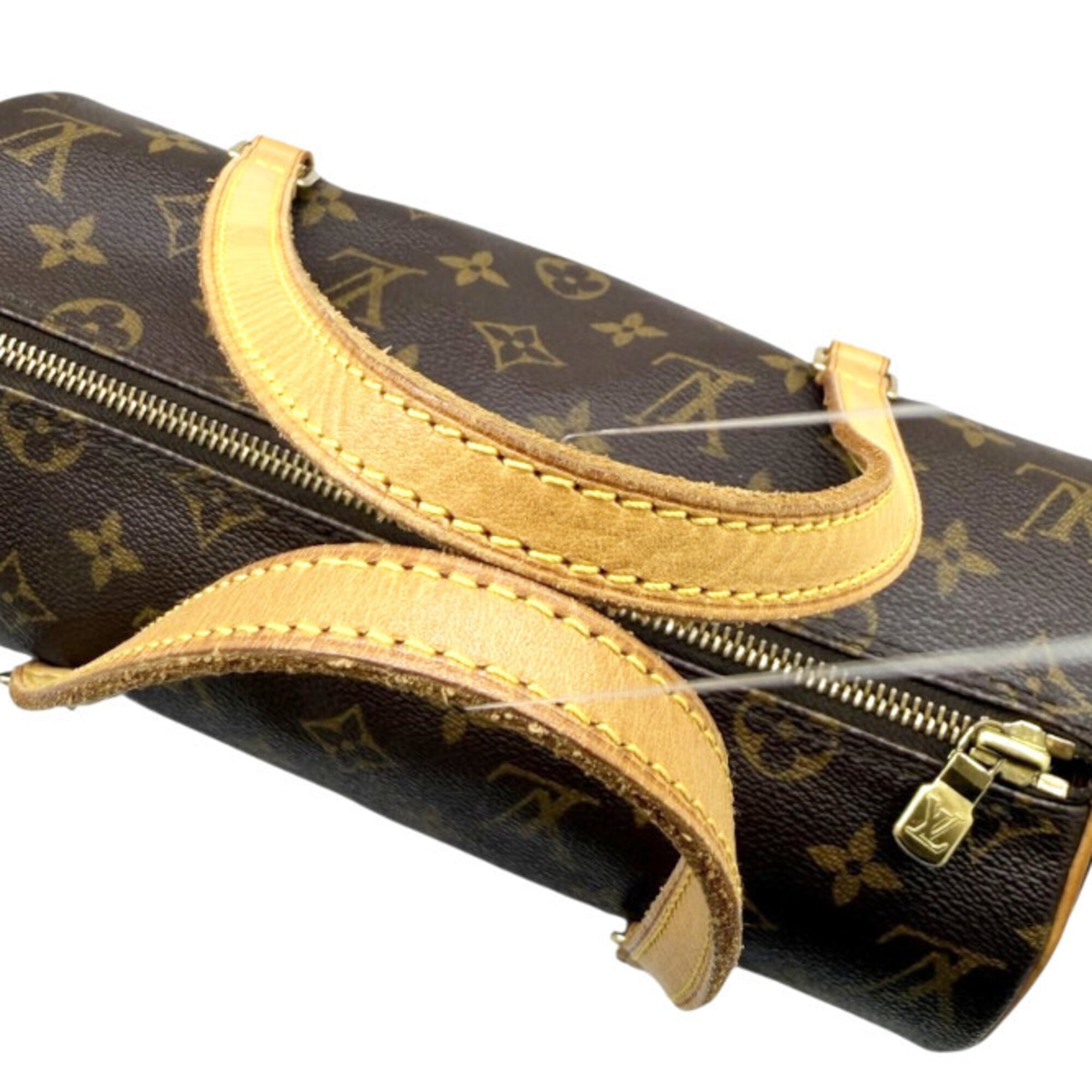 Louis Vuitton Brown Monogram Boston Bag Handbag (Pre-Owned)