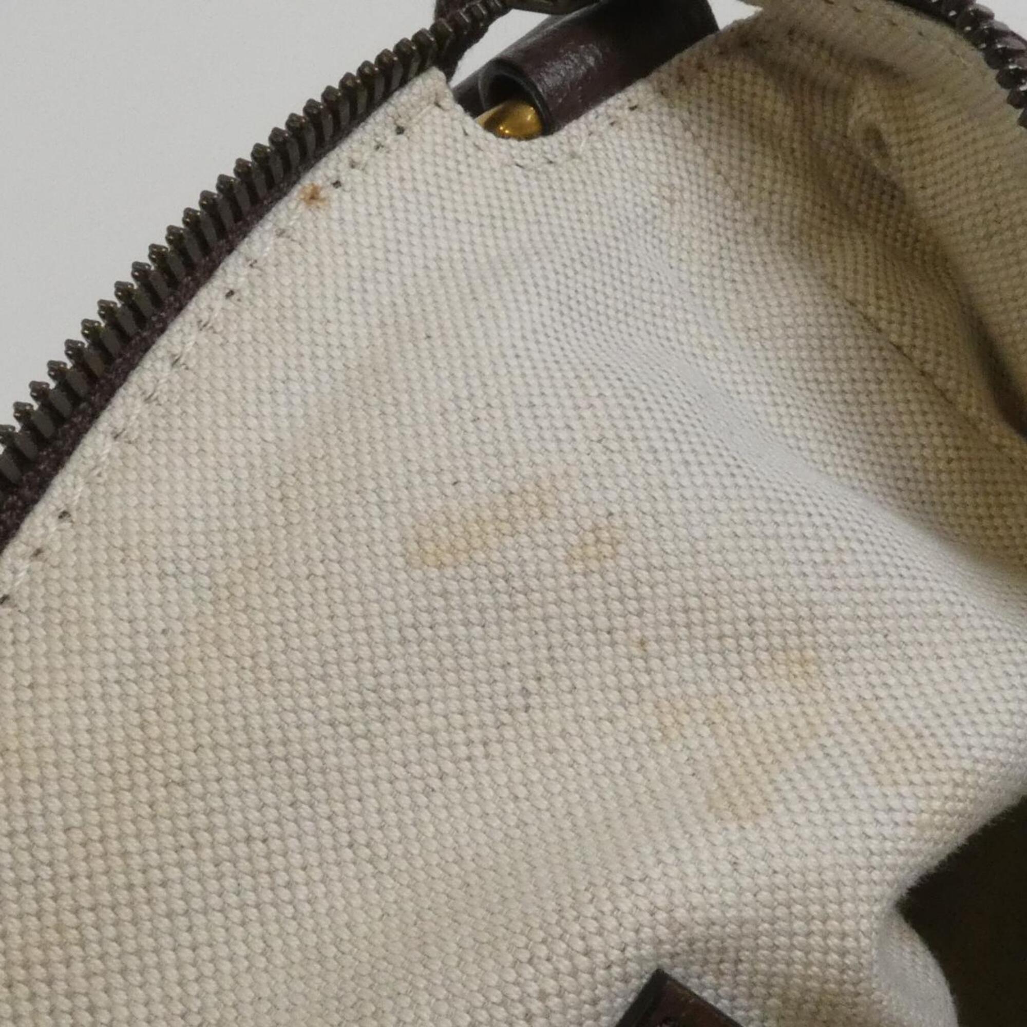Gucci Beige Brown Gg Supreme Shoulder Bag (Pre-Owned)