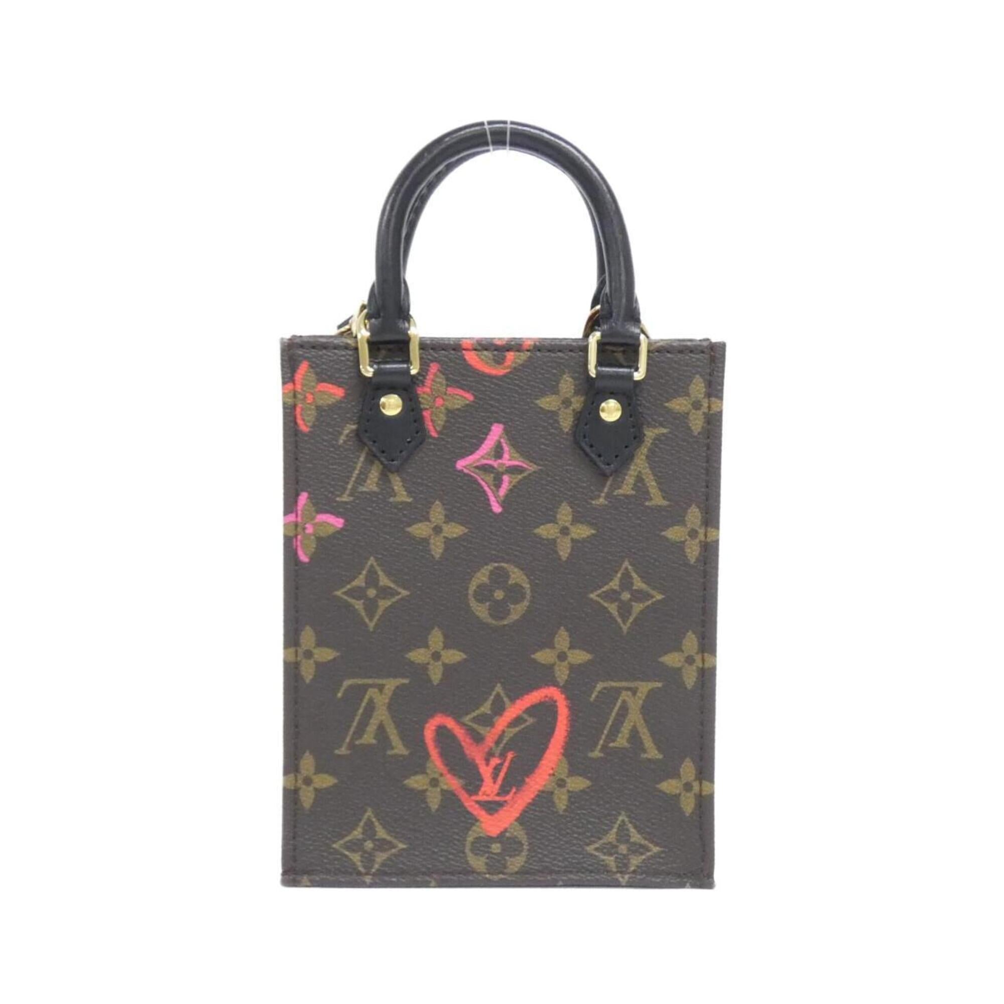 Louis Vuitton Brown Coated Canvas Handbag (Pre-Owned)