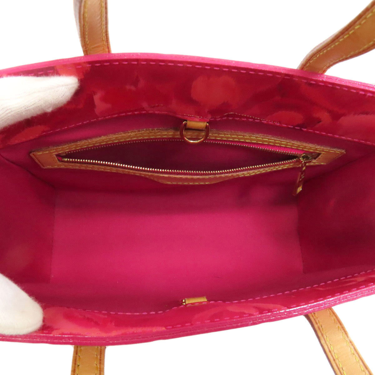 Louis Vuitton Pink Vernis Handbag (Pre-Owned)