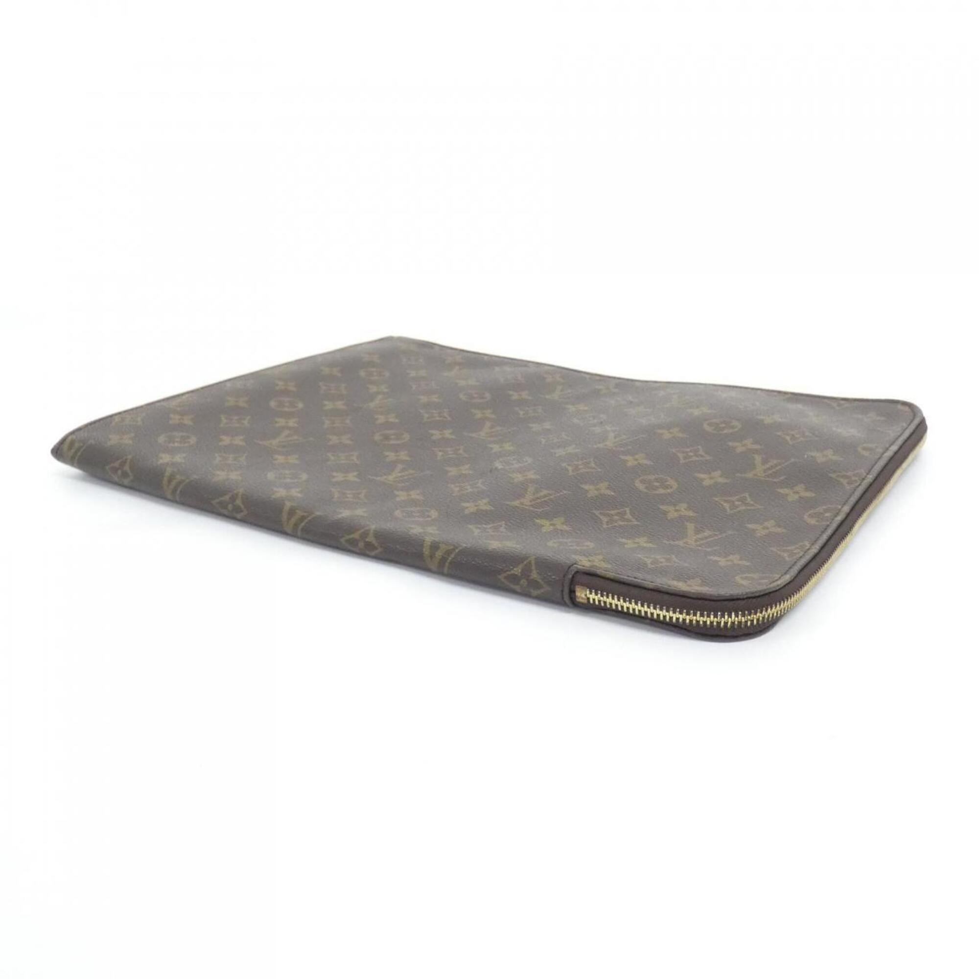 Louis Vuitton Brown Coated Canvas Handbag (Pre-Owned)