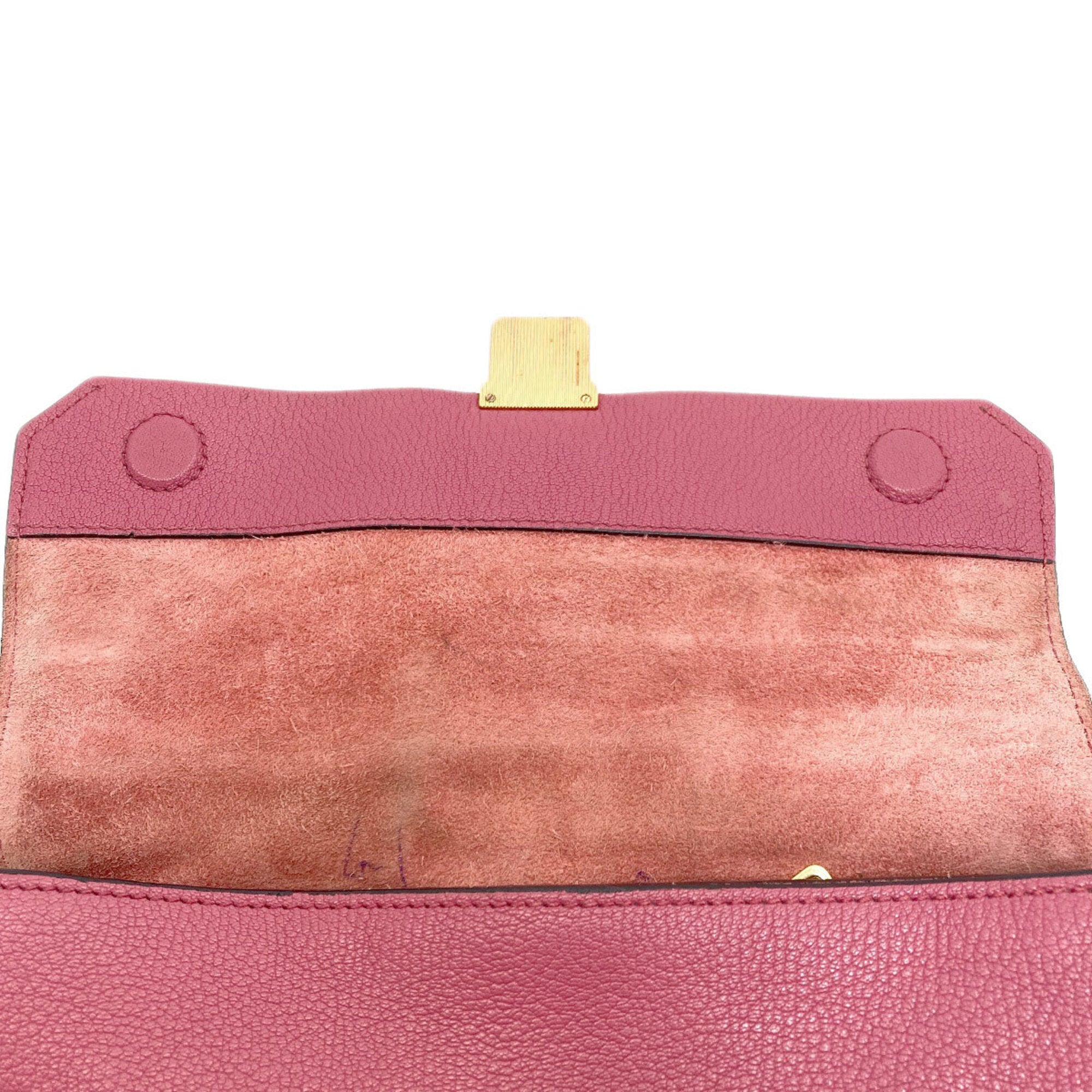Miu Miu Pink Leather Handbag (Pre-Owned)