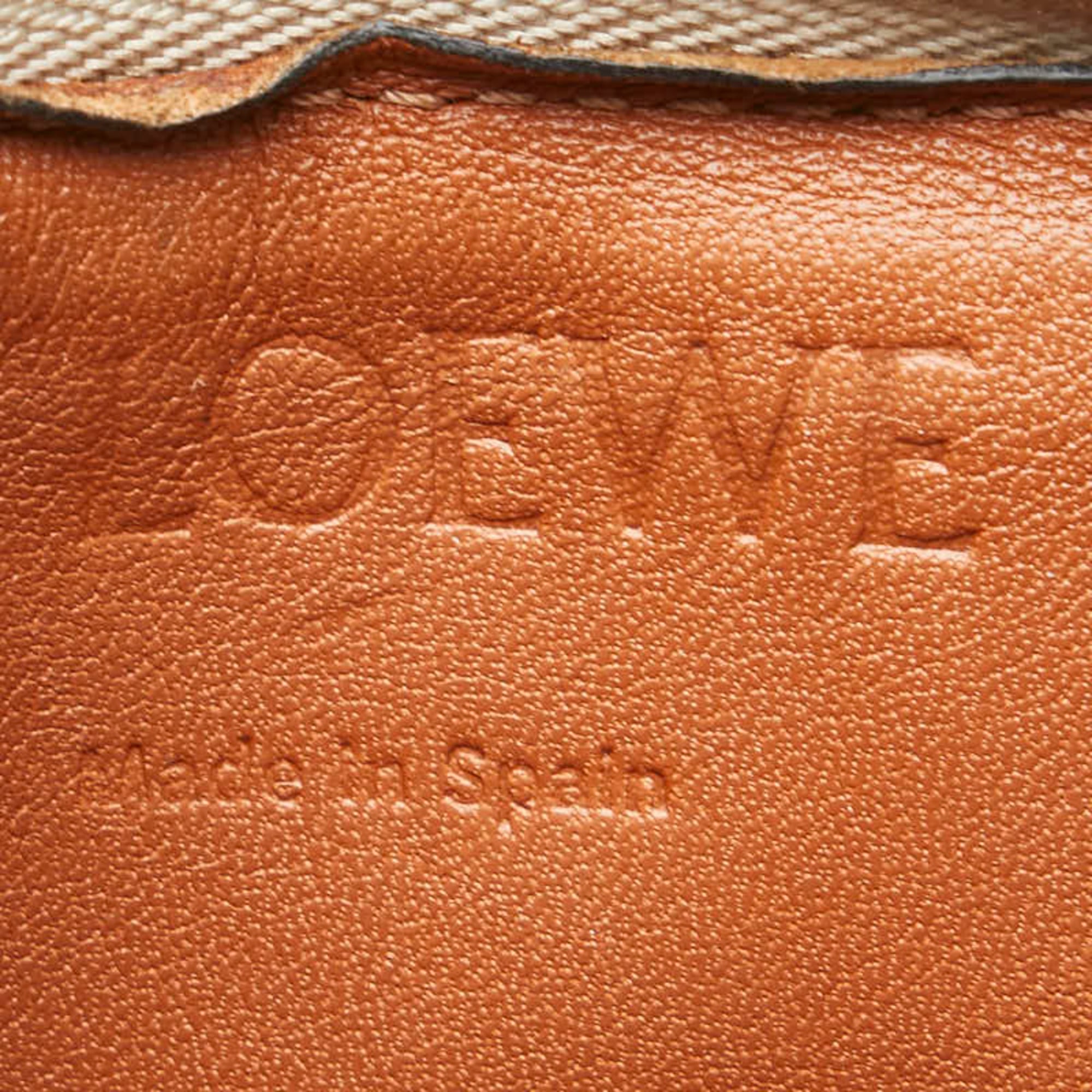 Loewe Beige Leather Long Wallet (Bi-Fold) (Pre-Owned)