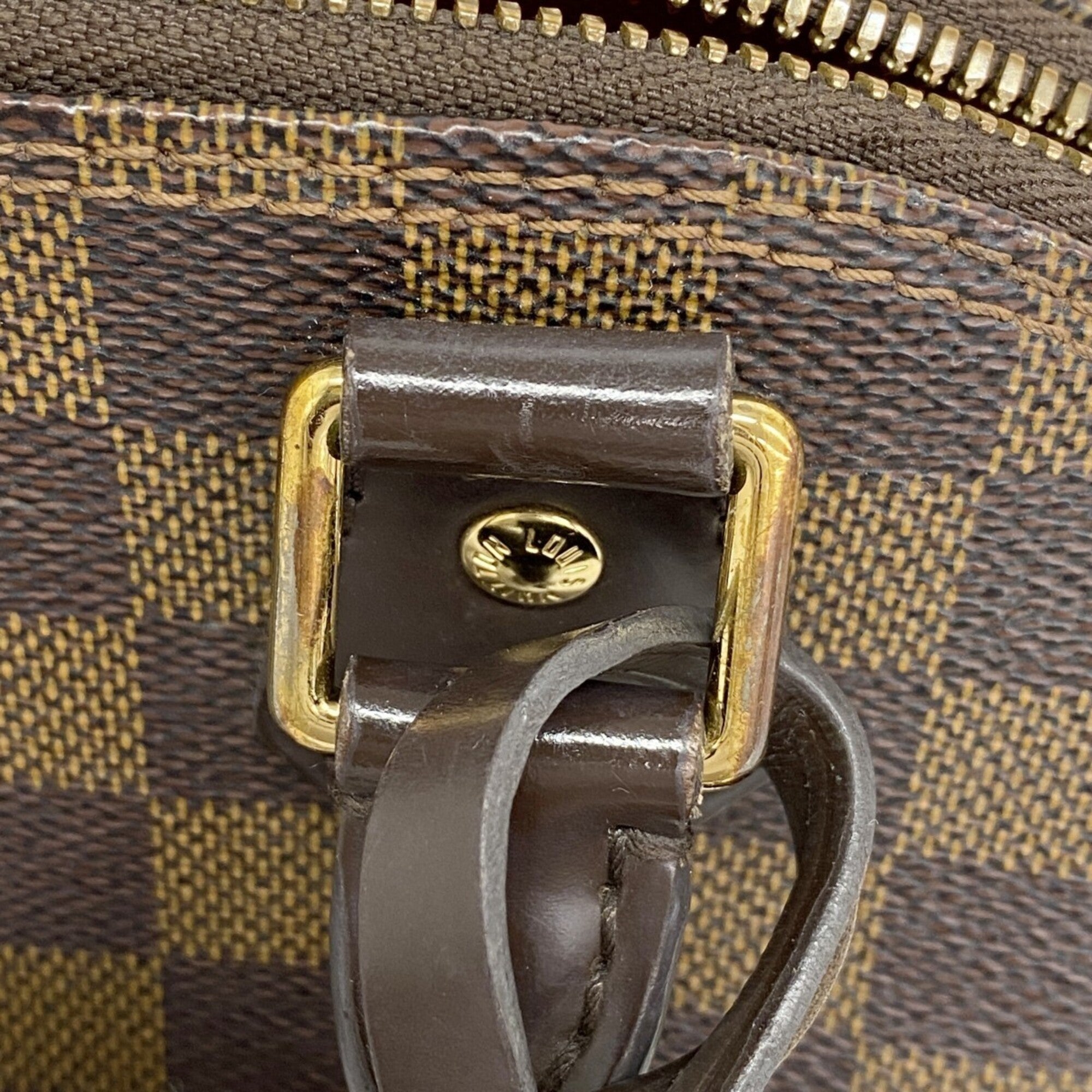 Louis Vuitton Ebene Handbag (Pre-Owned)