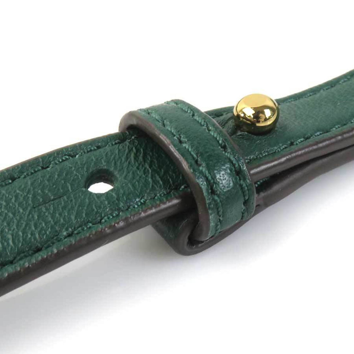 Tory Burch Green Leather Shoulder Bag (Pre-Owned)