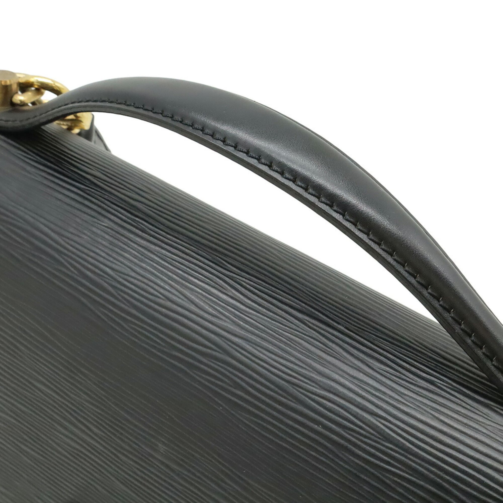Louis Vuitton Epi Black Noir Epi Leather Handbag Shoulder Bag (Pre-Owned)