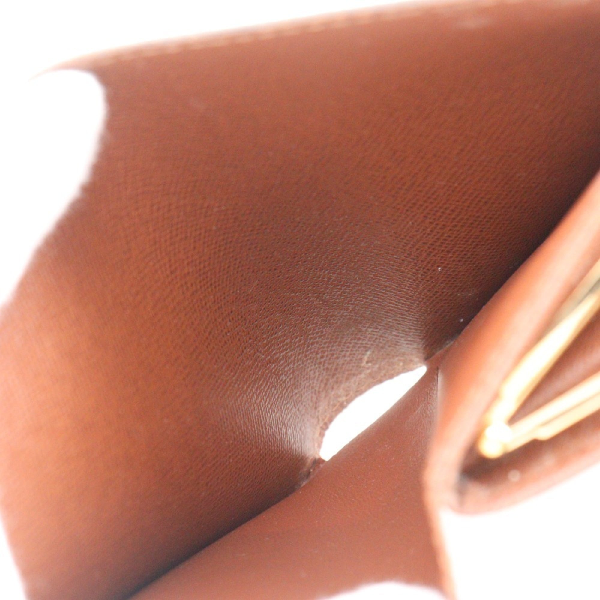 Louis Vuitton Brown Monogram Canvas Wallet (Bi-Fold) (Pre-Owned)