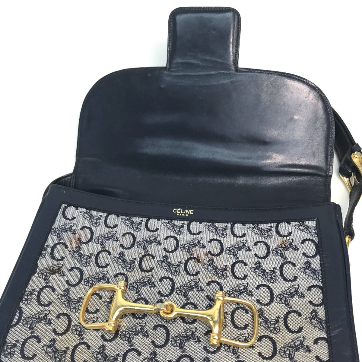 Celine Navy Other Shoulder Bag (Pre-Owned)