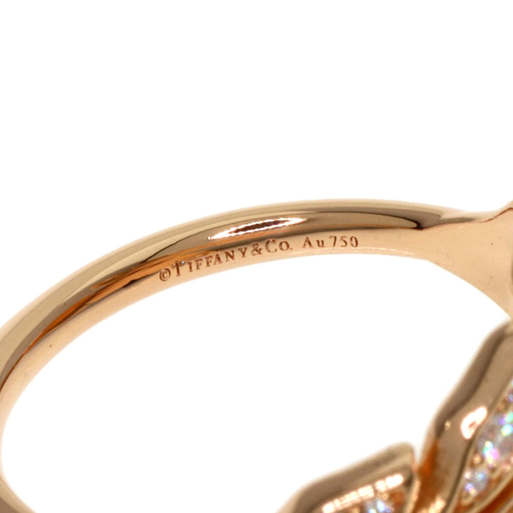 Tiffany Pink Gold (18K) Band Ring (Pre-Owned)