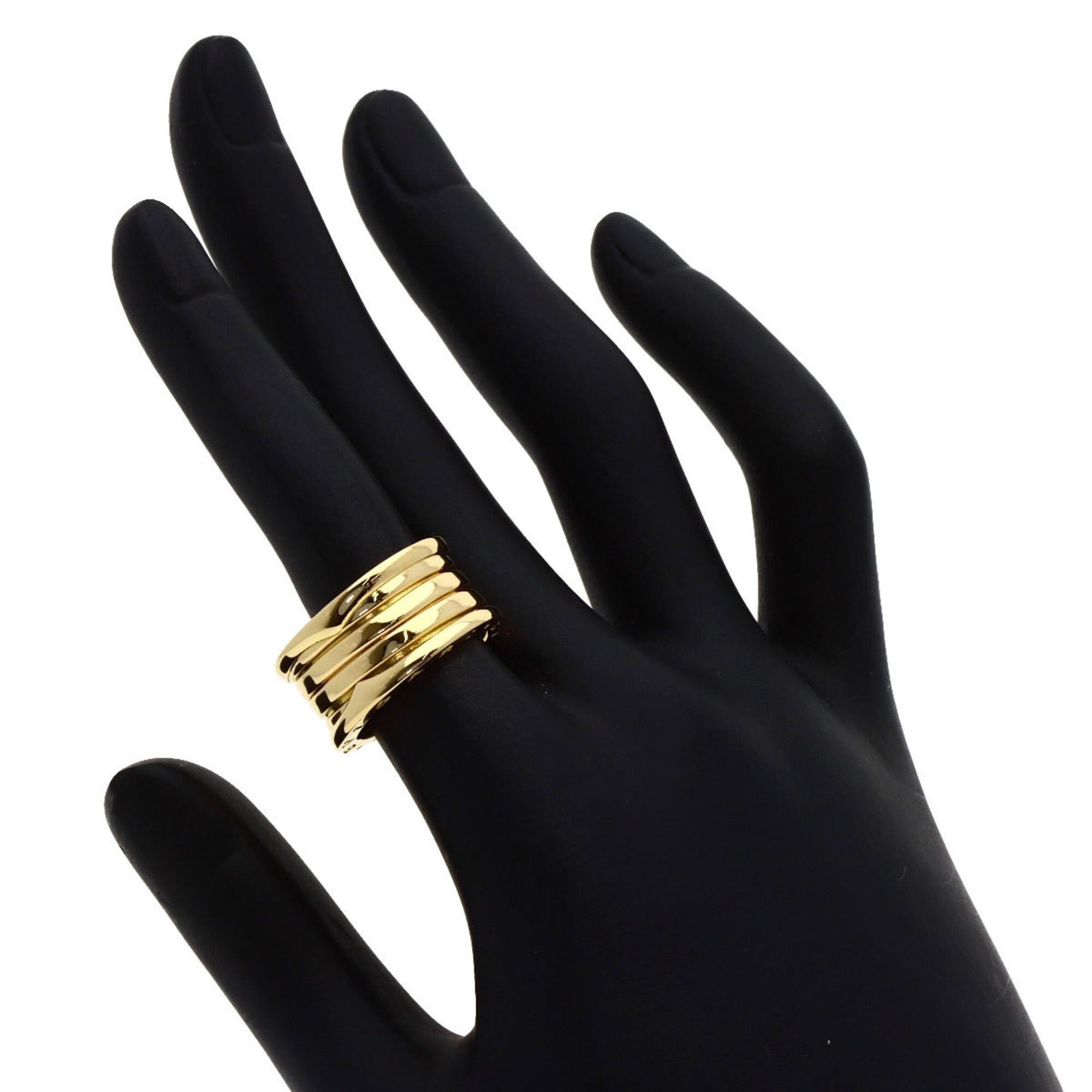 Bvlgari Yellow Gold Yellow Gold (18K) Band Ring (Pre-Owned)