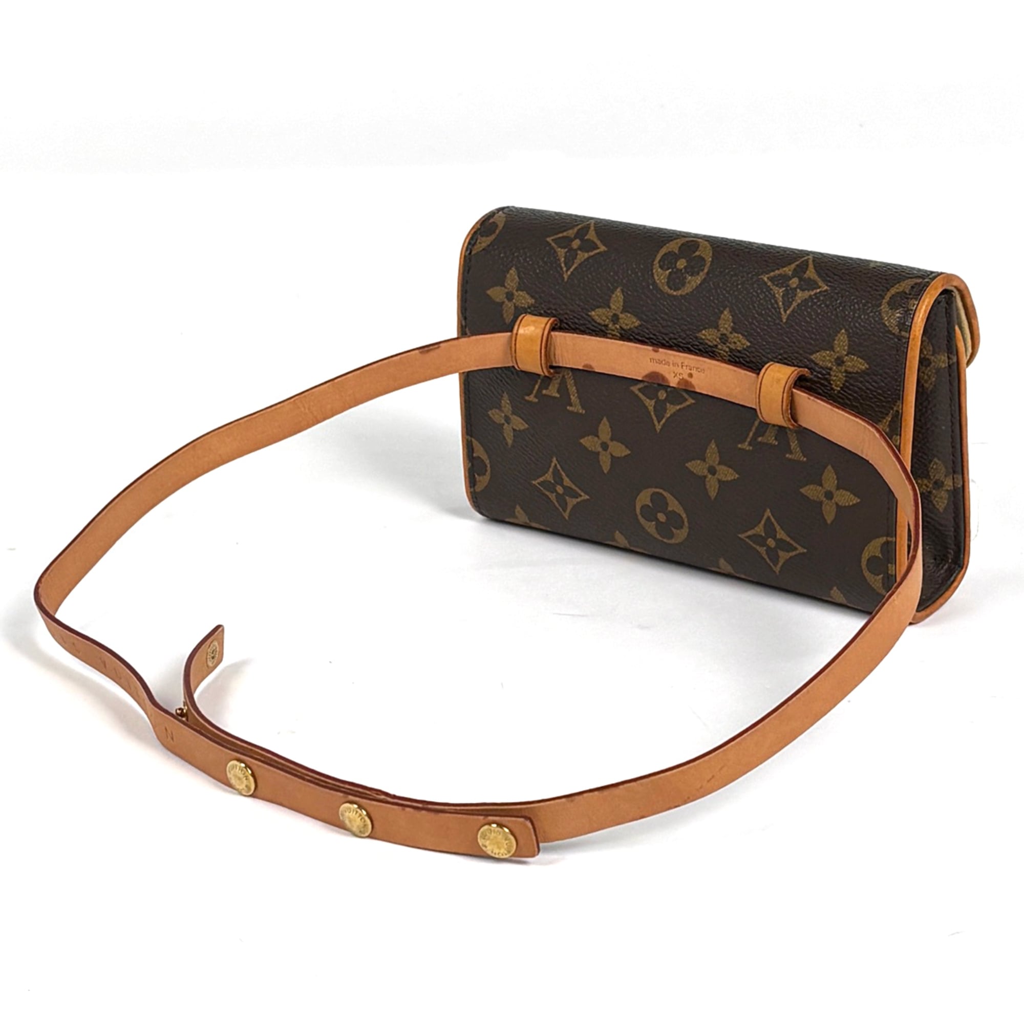 Louis Vuitton Brown Monogram Fanny Pack Pochette Pouch (Pre-Owned)
