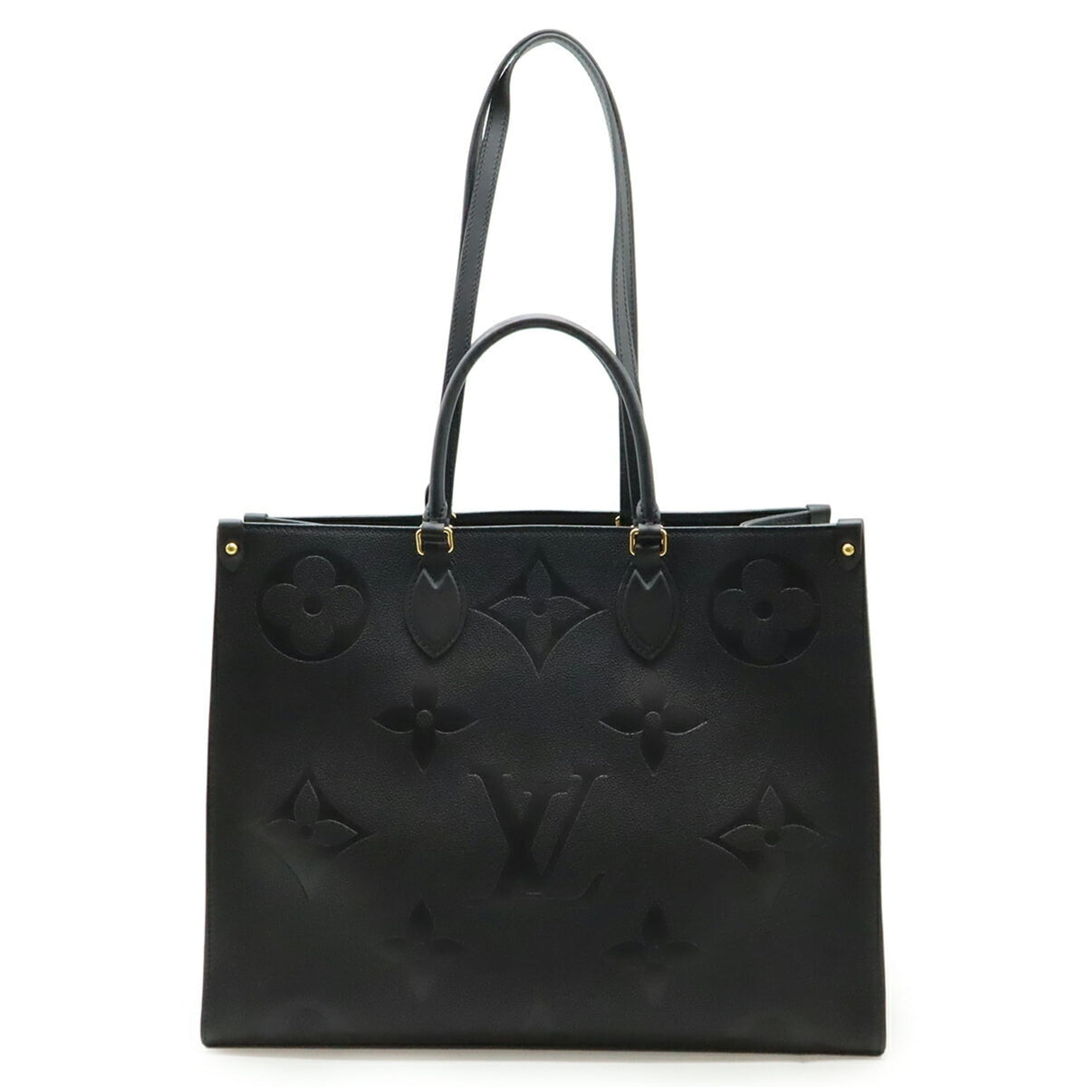 Louis Vuitton Noir Monogram Empreinte Leather Shoulder Bag Tote Bag (Pre-Owned)
