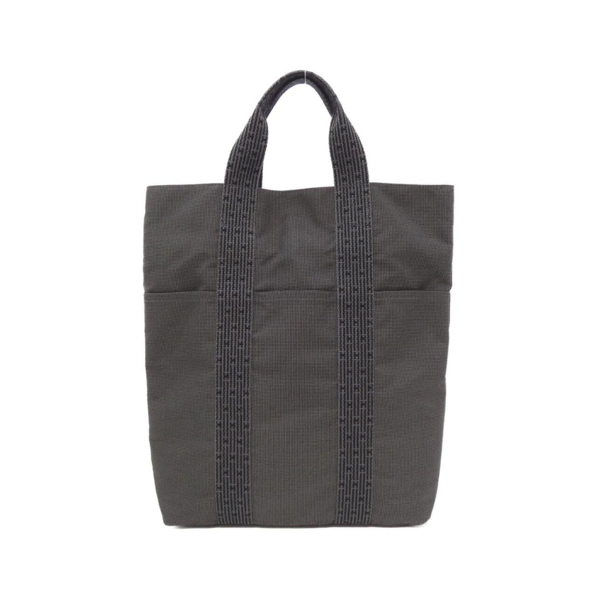 Hermes Black Canvas Handbag (Pre-Owned)