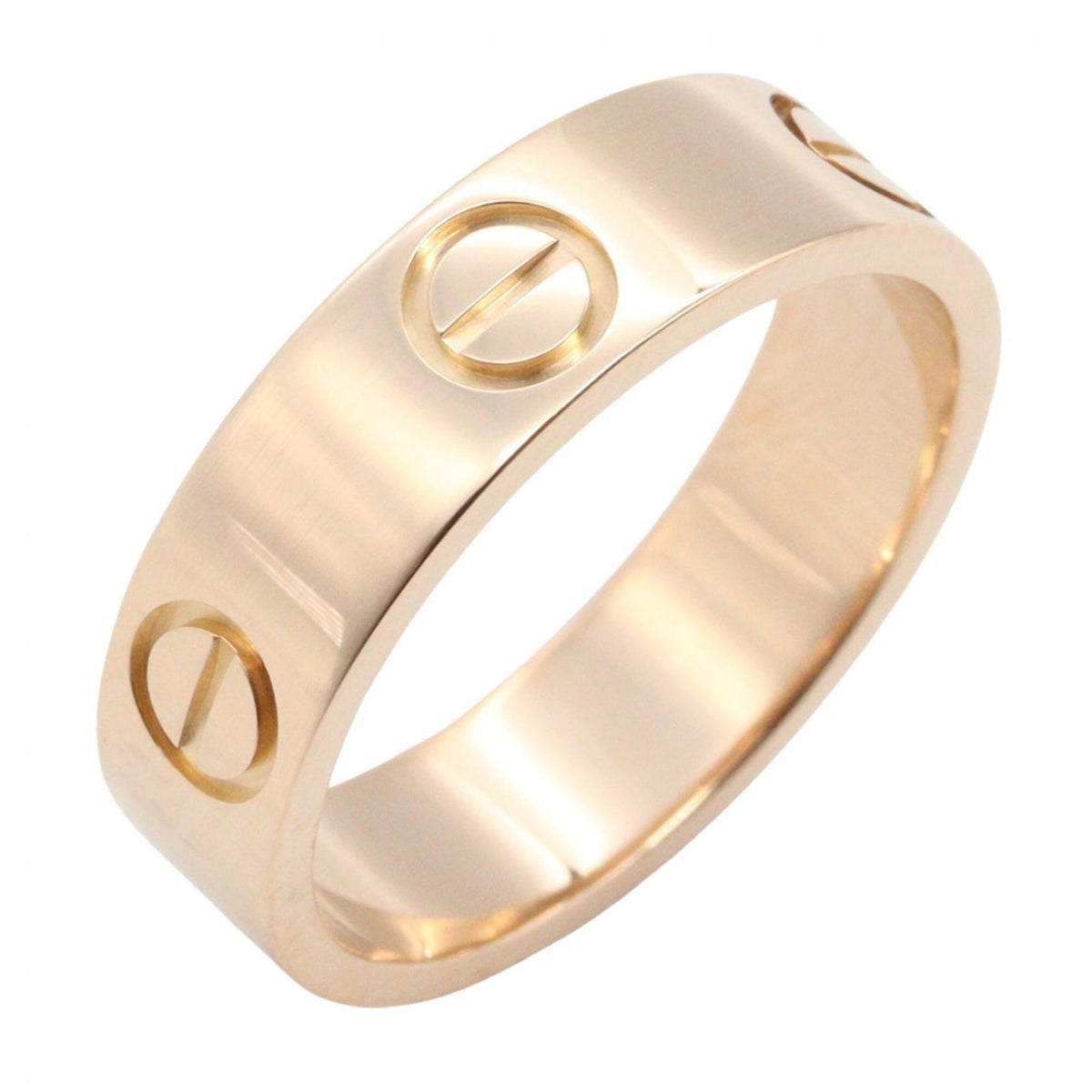 Cartier Gold Pink Gold (18K) Band Ring (Pre-Owned)