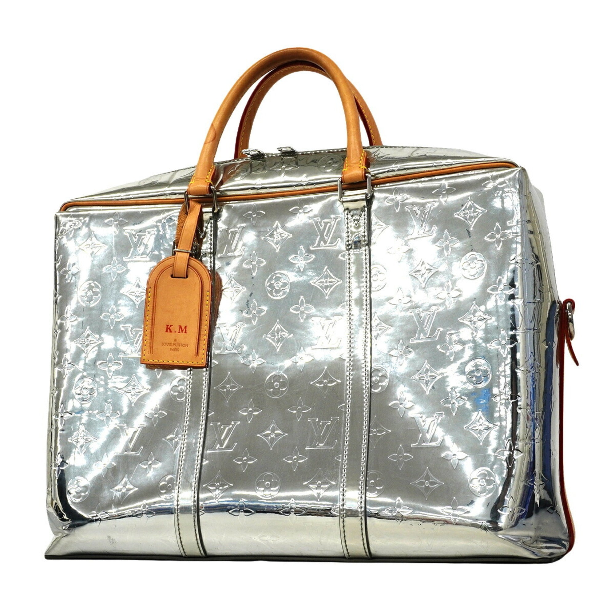 Louis Vuitton Silver Handbag (Pre-Owned)