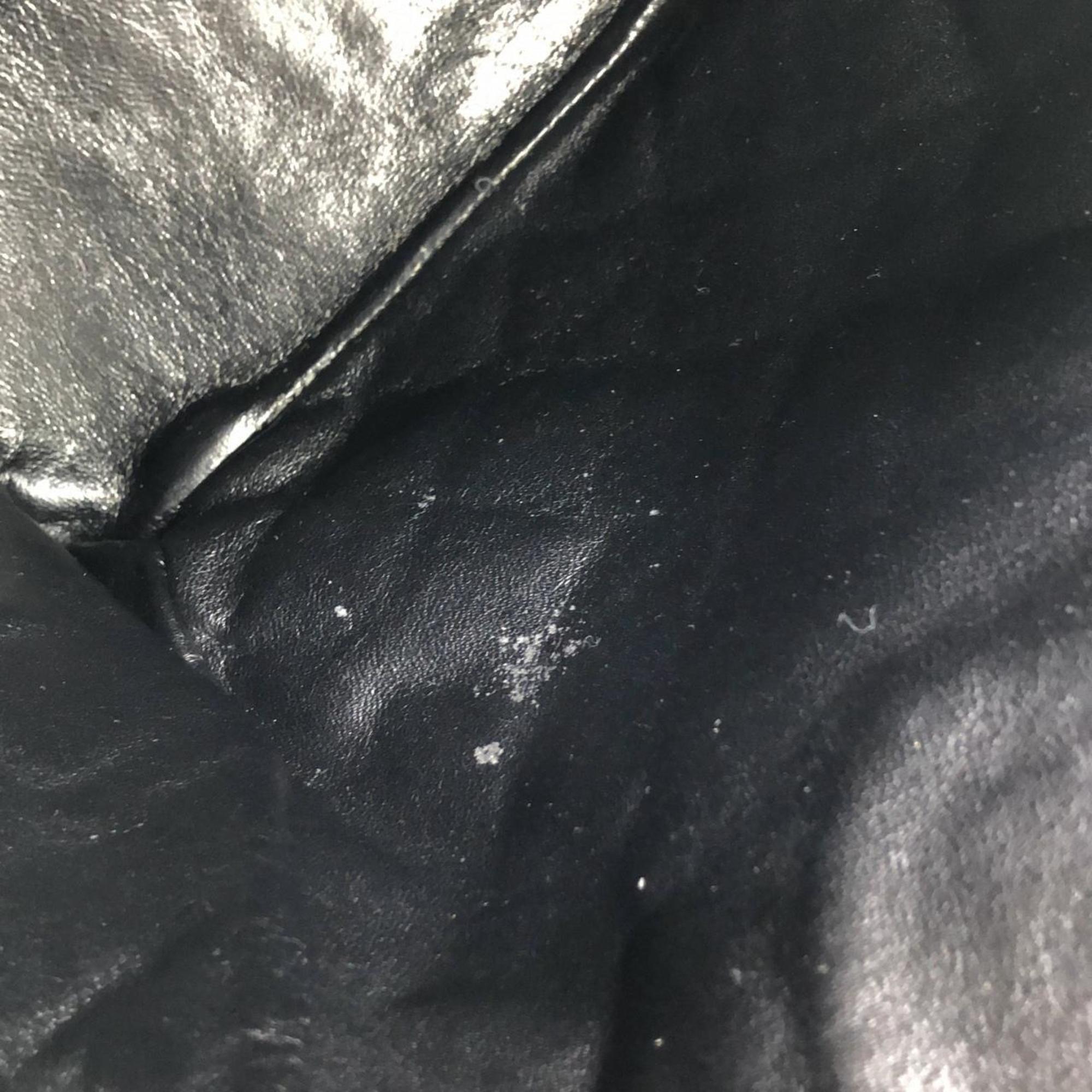 Chanel Black Leather Backpack (Pre-Owned)