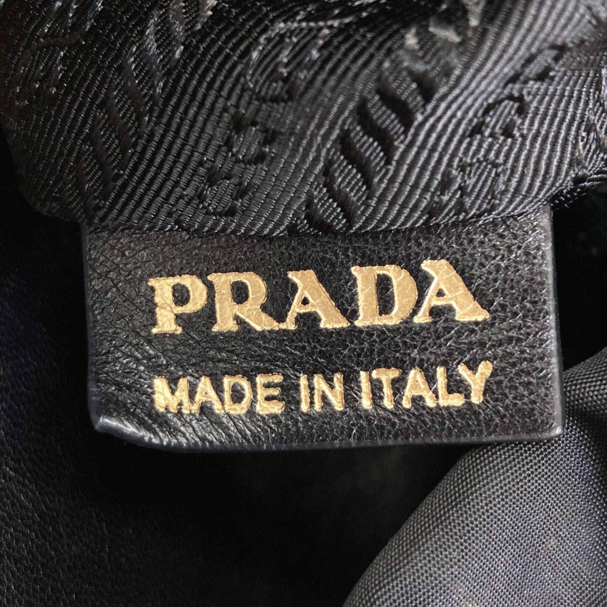 Prada Black Nylon Tote Bag (Pre-Owned)