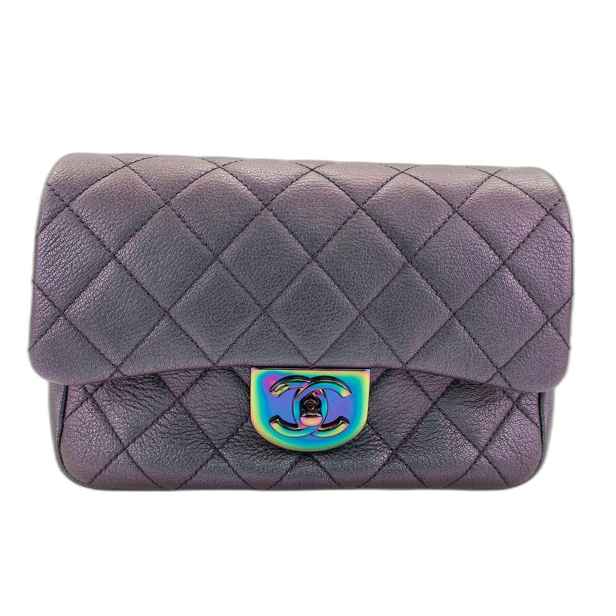 Chanel Purple Shoulder Bag (Pre-Owned)