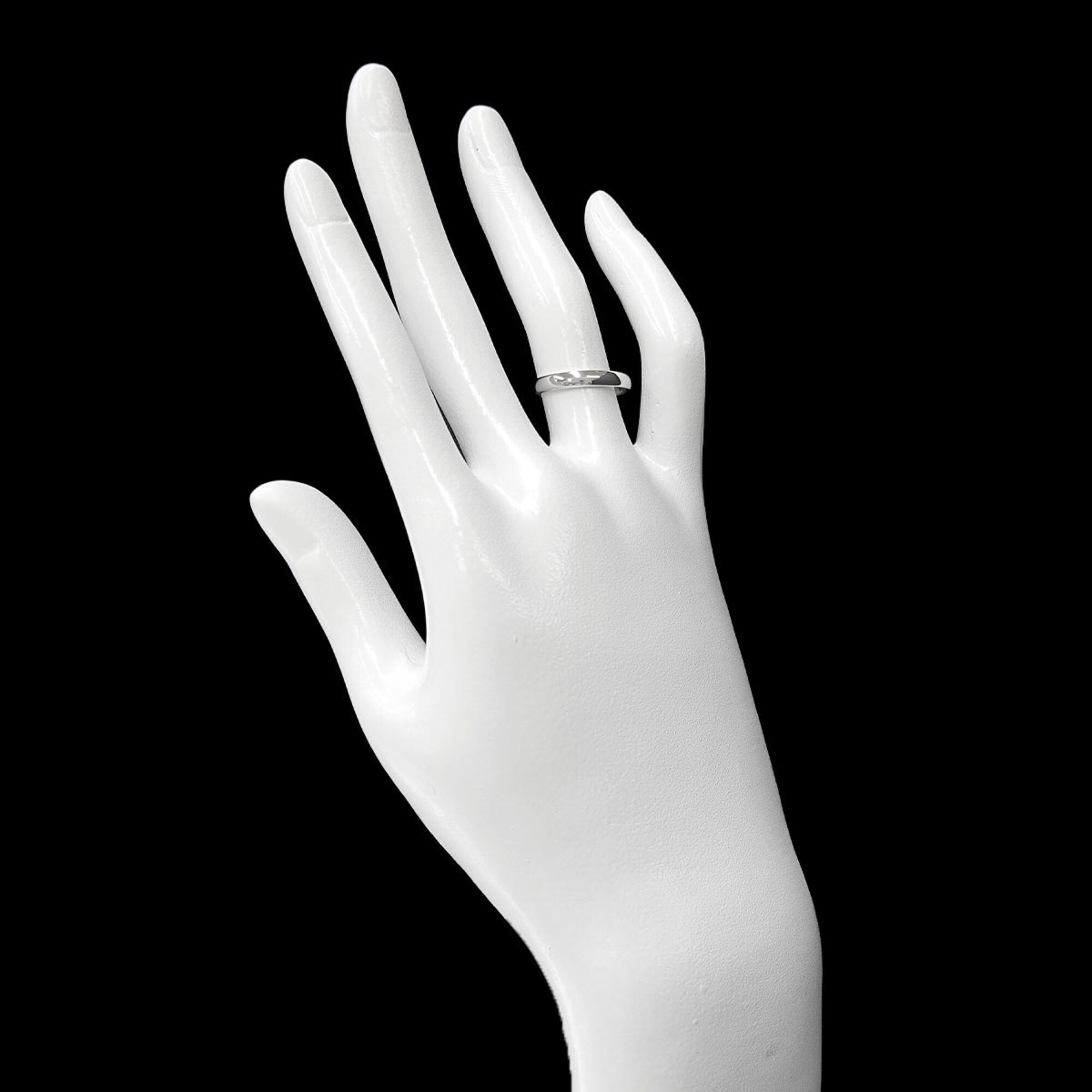 Tiffany Platinum 950 Band Ring (Pre-Owned)