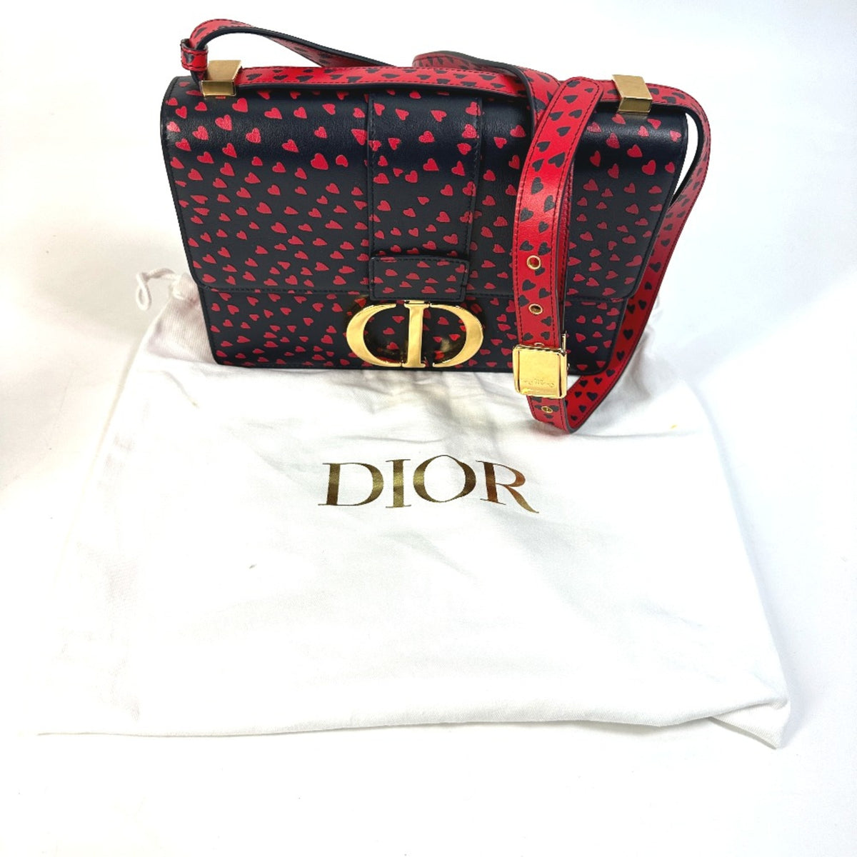 Christian Dior Black Leather Shoulder Bag (Pre-Owned)