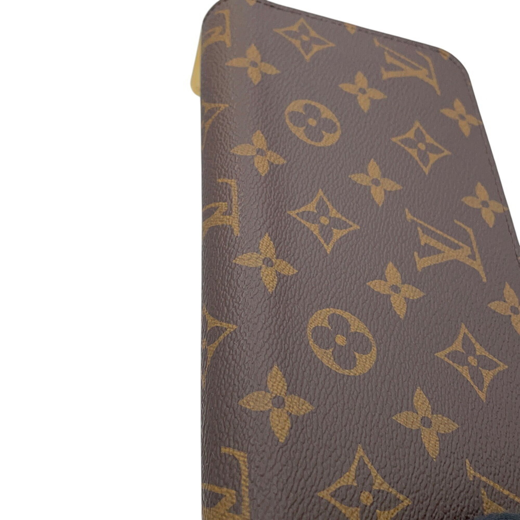Louis Vuitton Monogram Fuchsia Monogram Long Wallet (Bi-Fold) (Pre-Owned)