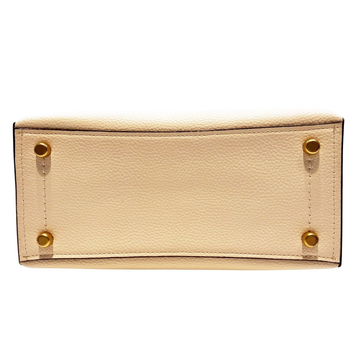 Coach White Leather Handbag (Pre-Owned)