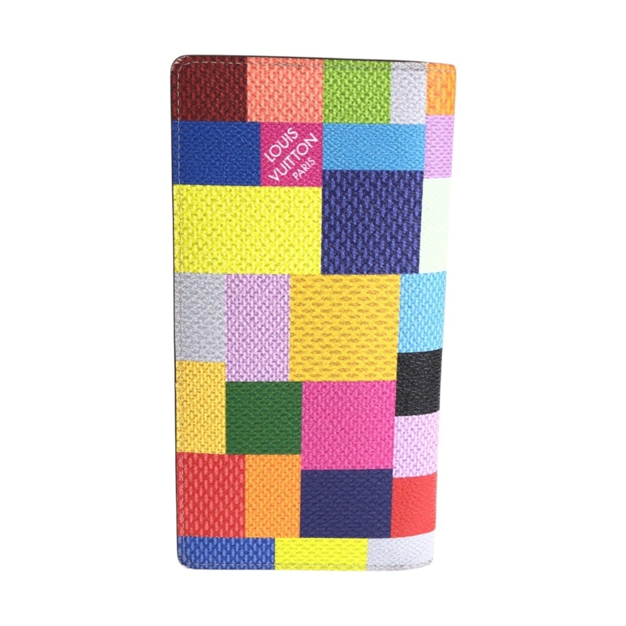 Louis Vuitton Damier Graphite Multi-Color Pvc Long Wallet (Bi-Fold) (Pre-Owned)