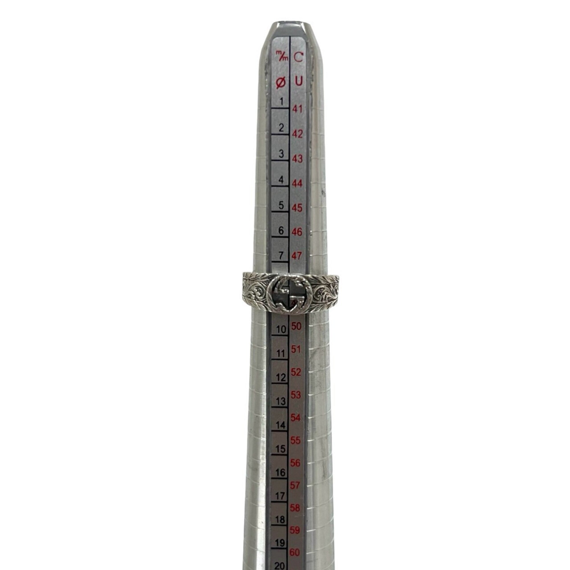Gucci Silver Silver 925 Band Ring (Pre-Owned)