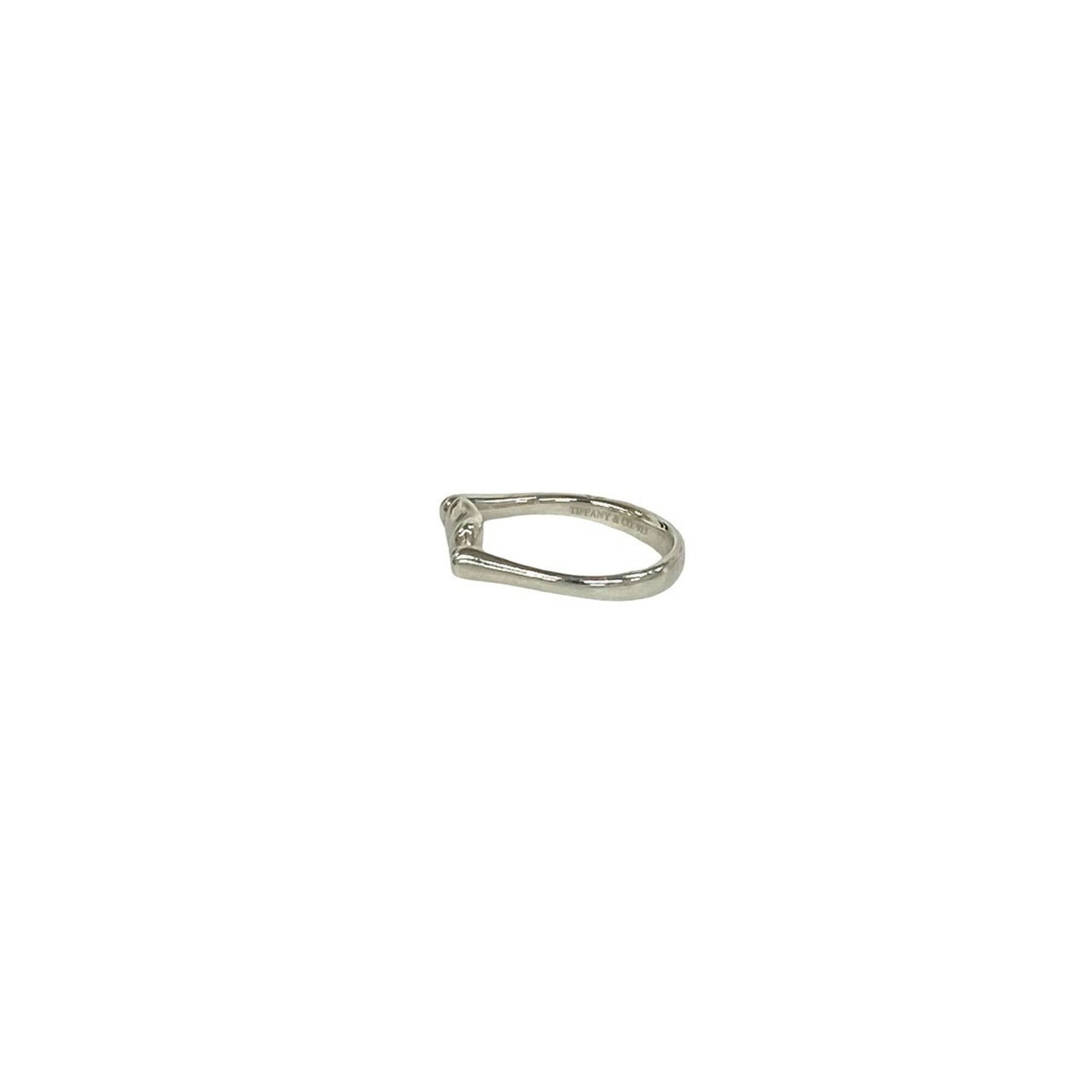 Tiffany Silver Silver 925 Band Ring (Pre-Owned)