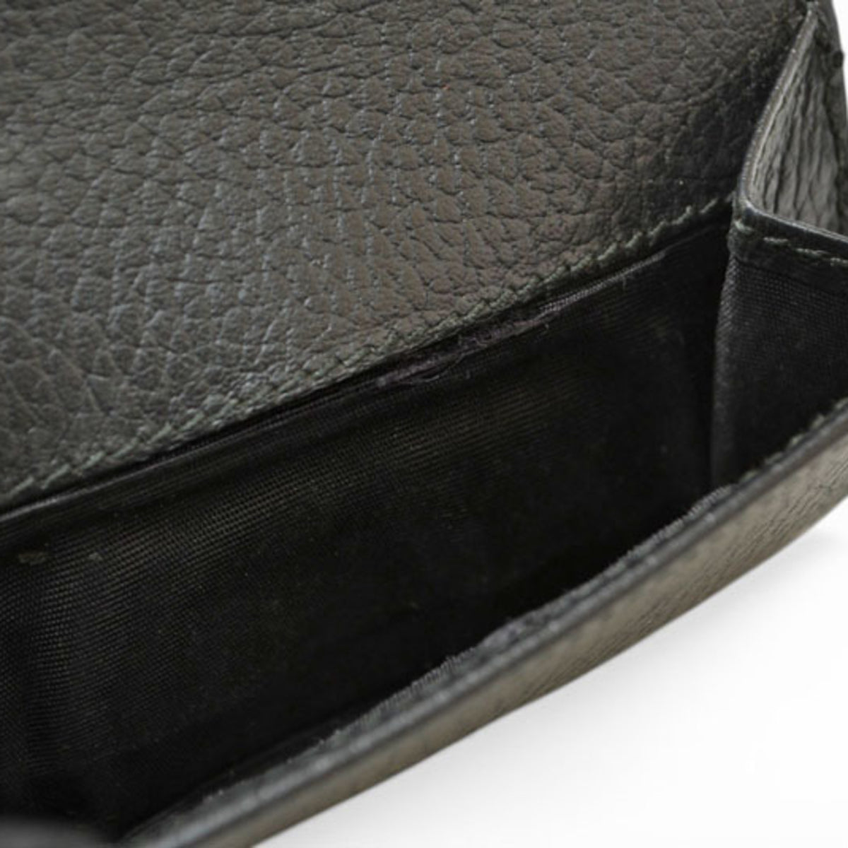 Gucci Black Leather Wallet (Tri-Fold) (Pre-Owned)