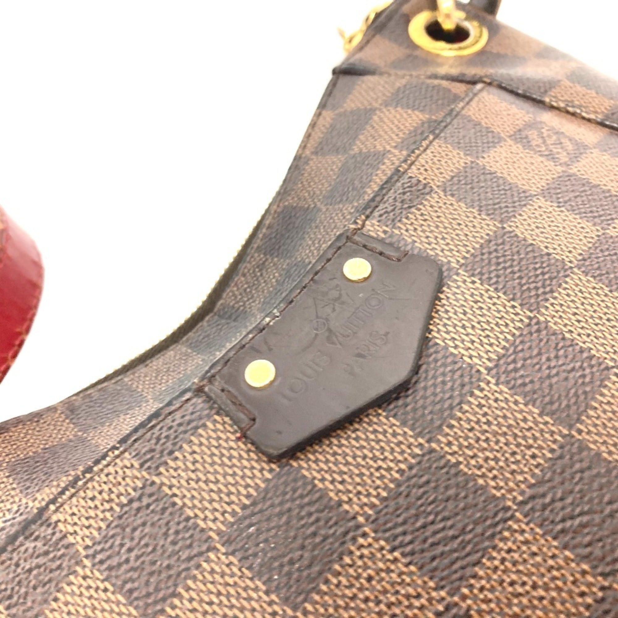 Louis Vuitton Brown Damier Canvas Pochette Shoulder Bag (Pre-Owned)
