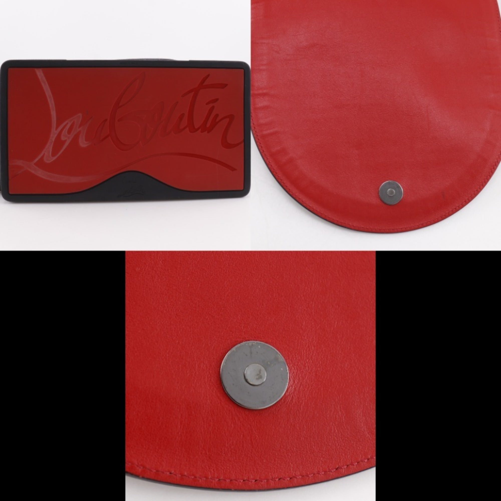 Christian Louboutin Black Leather Backpack (Pre-Owned)