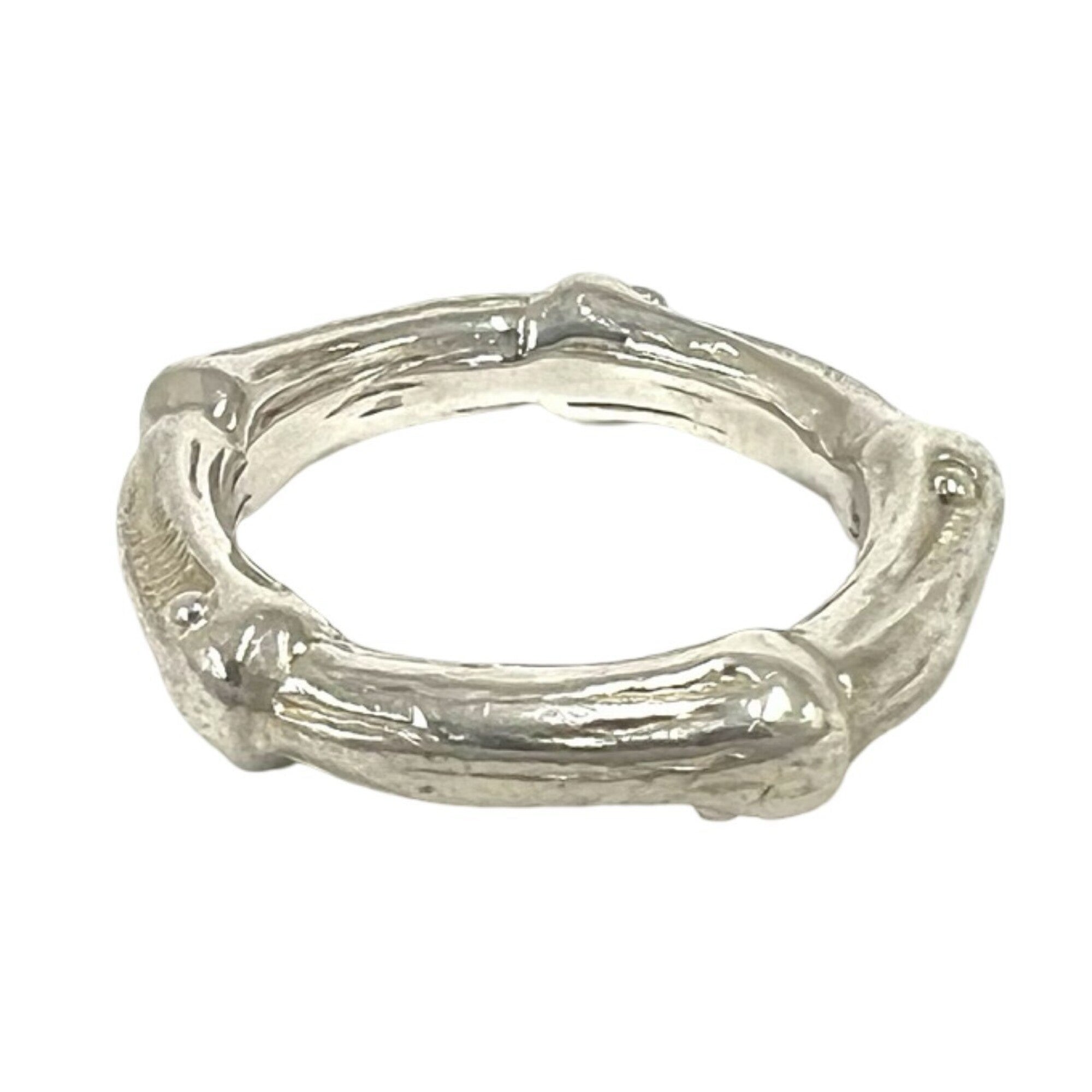 Tiffany Silver Silver 925 Band Ring (Pre-Owned)