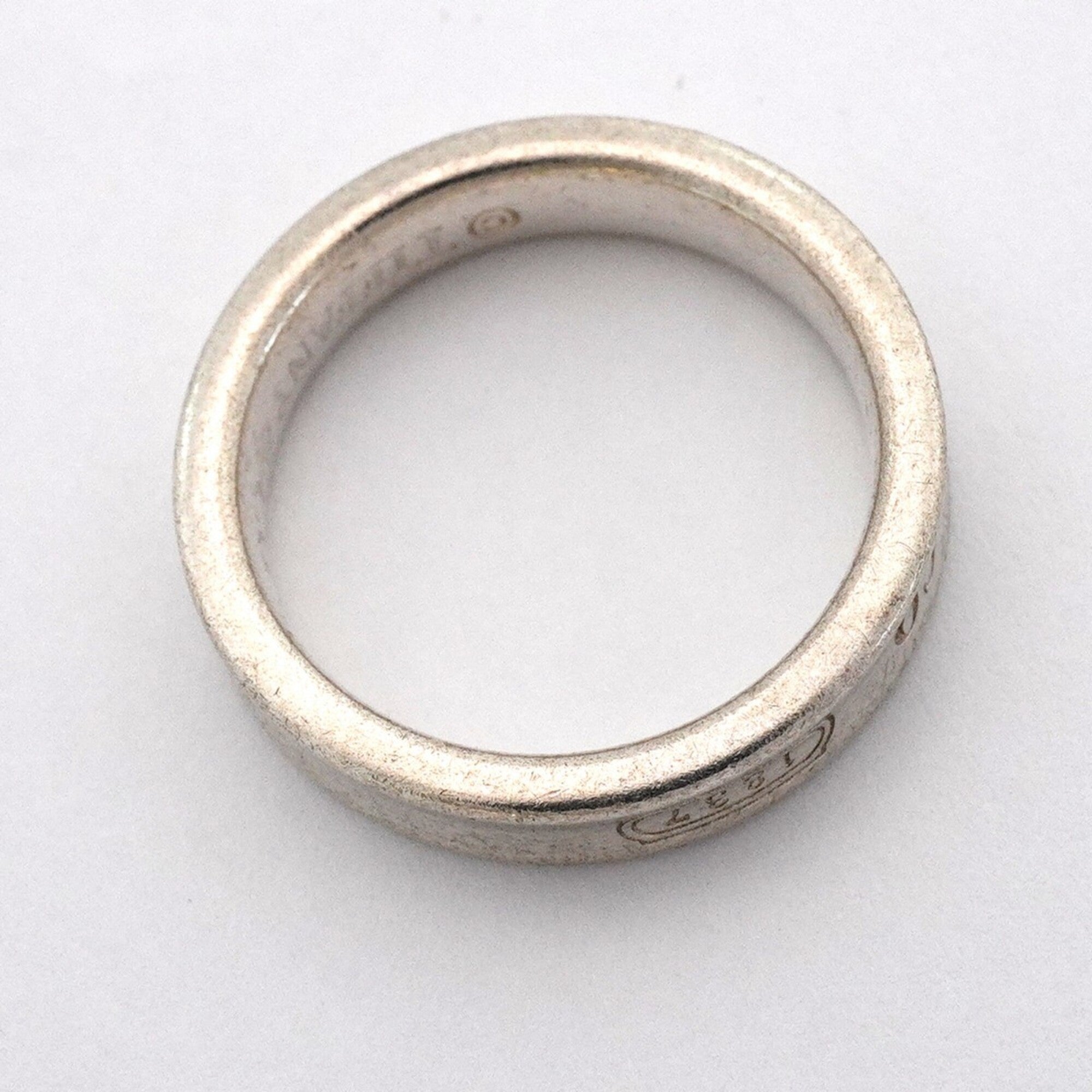 Tiffany Silver 925 Band Ring (Pre-Owned)