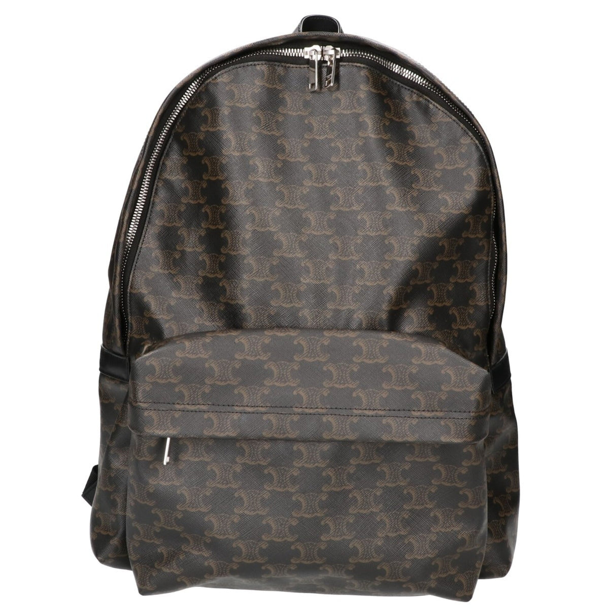 Celine Black Brown Pvc Backpack (Pre-Owned)