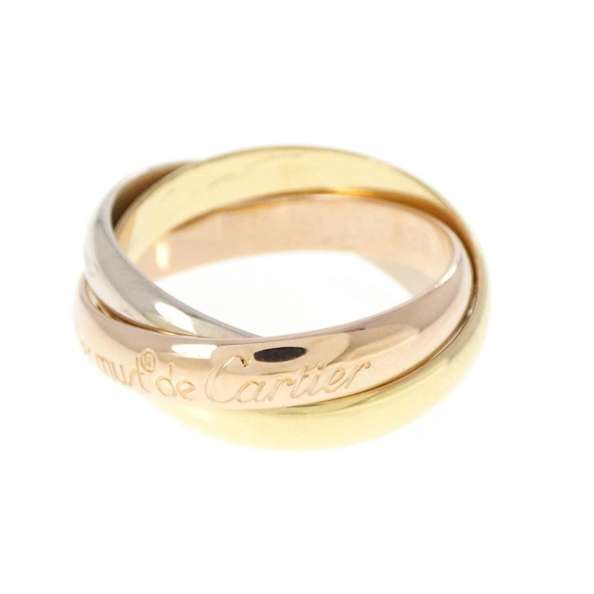 Cartier Yellow Gold (18K) Pink Gold (18K) White Gold (18K) Band Ring (Pre-Owned)