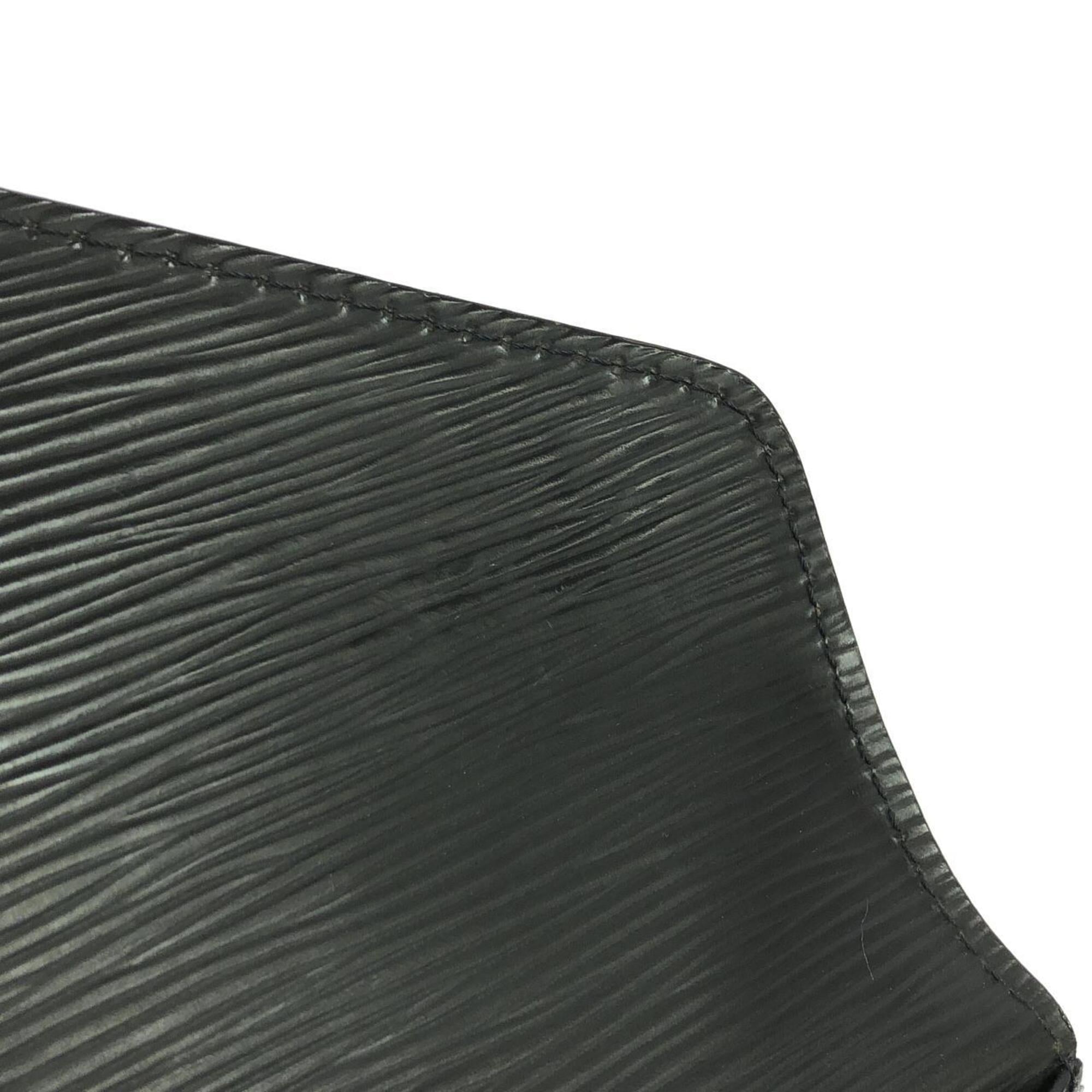 Louis Vuitton Black Leather Pochette (Pre-Owned)