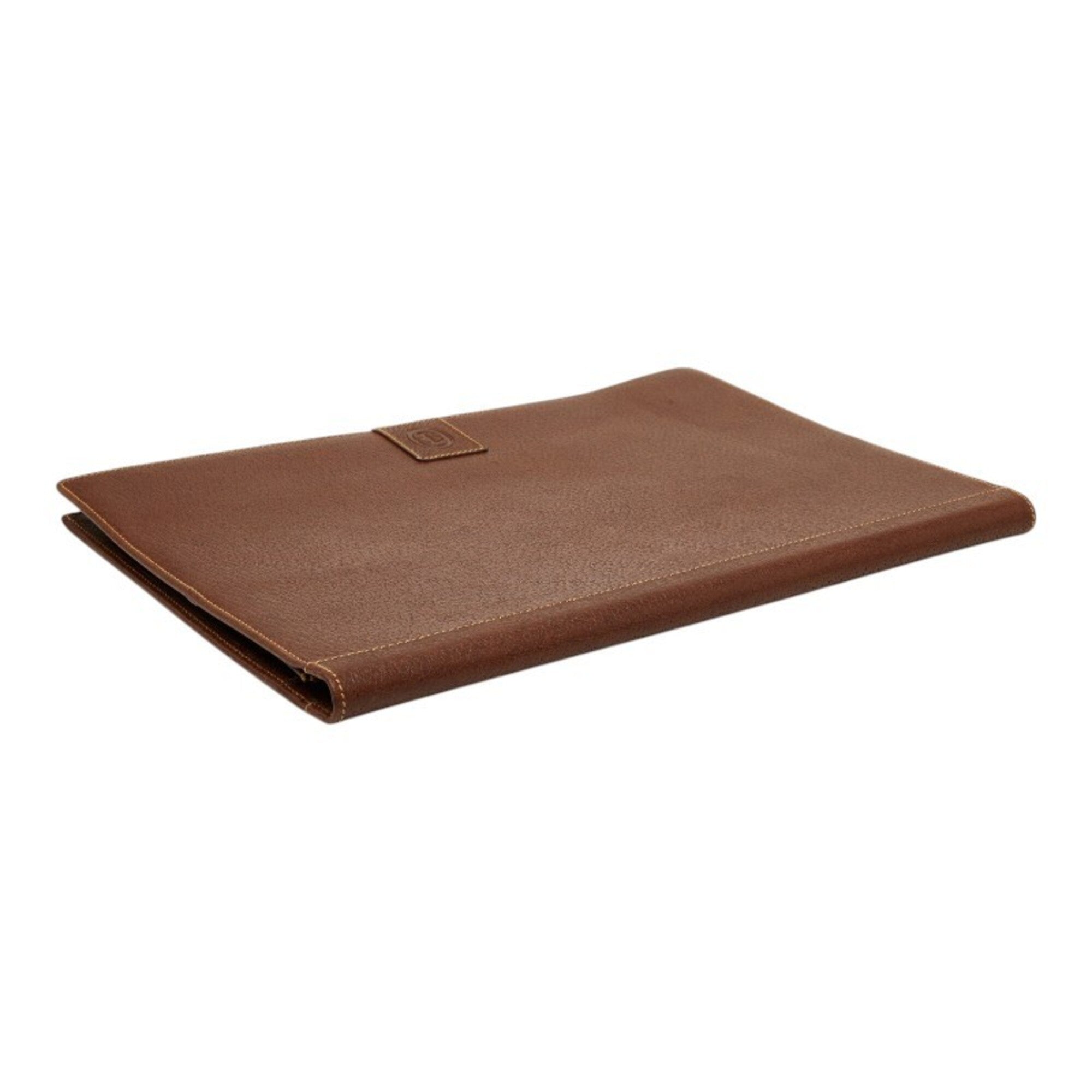 Gucci Brown Leather Document Case (Pre-Owned)