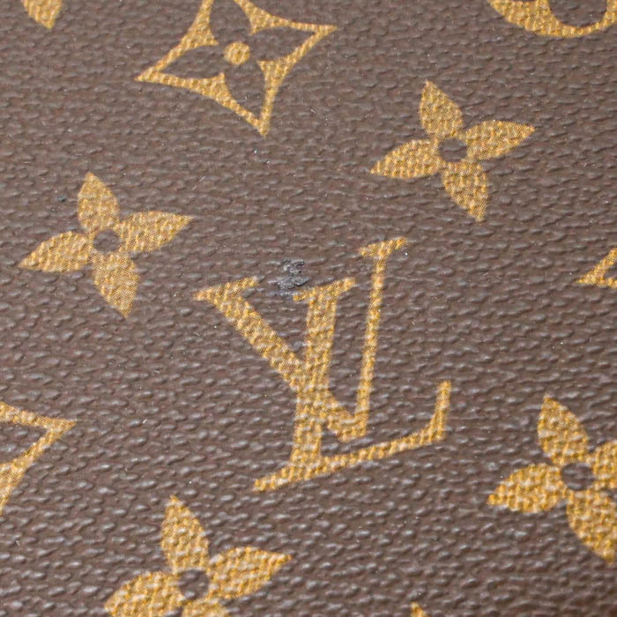 Louis Vuitton Brown Monogram Leather Attaché Case (Pre-Owned)