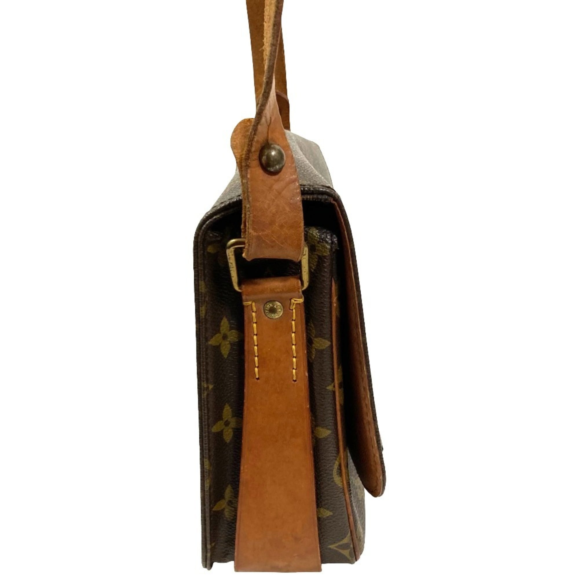 Louis Vuitton Brown Monogram Monogram Canvas Shoulder Bag (Pre-Owned)