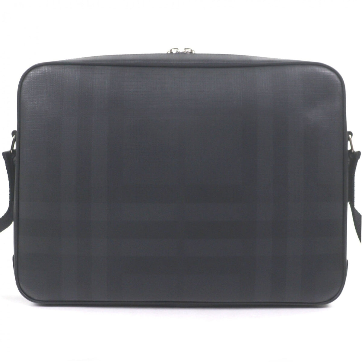Burberry Black Polyester Cotton Briefcase Messenger Bag Shoulder Bag (Pre-Owned)
