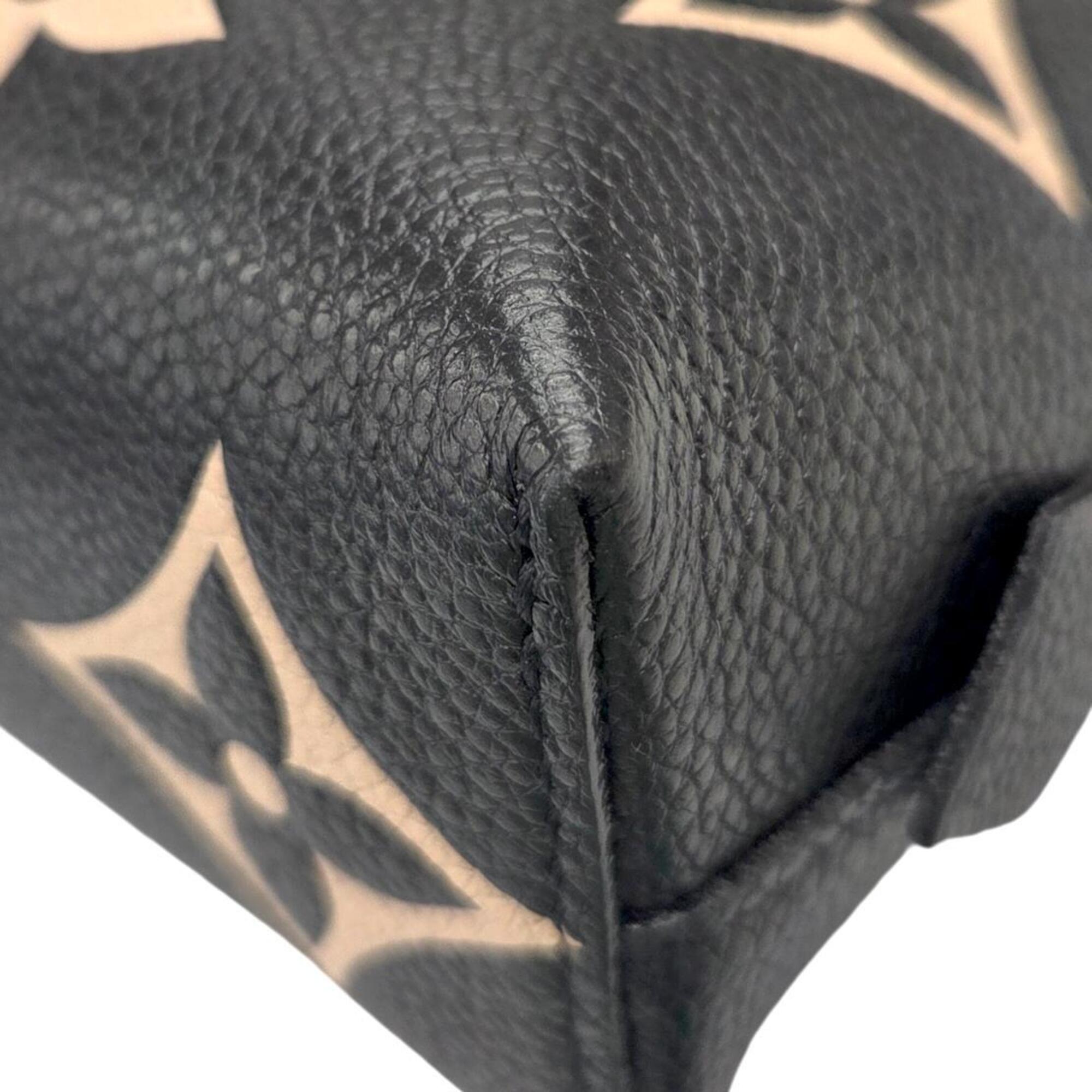 Louis Vuitton Beige Black Monogram Empreinte Pochette Pouch (Pre-Owned)