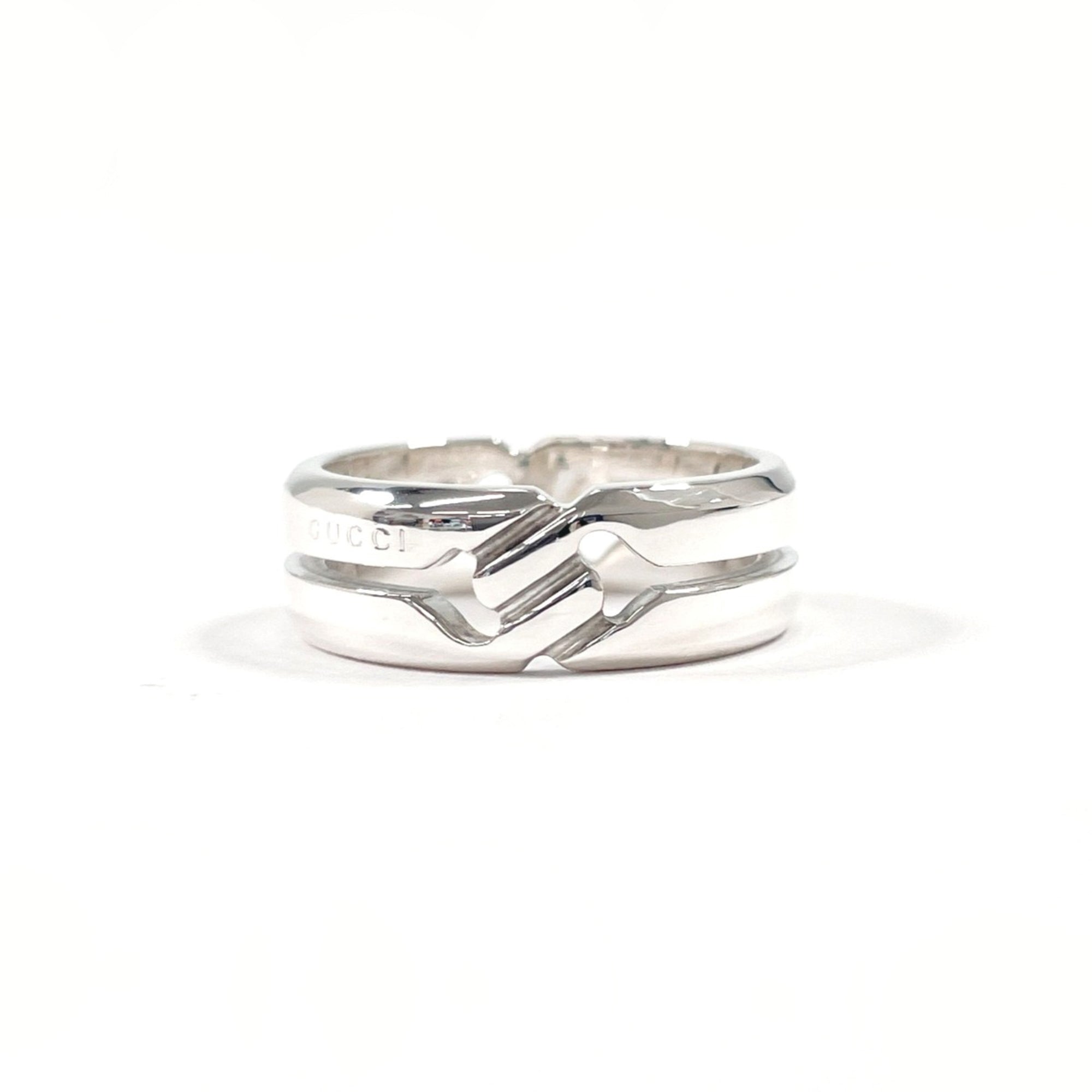 Gucci Silver Silver 925 Band Ring (Pre-Owned)