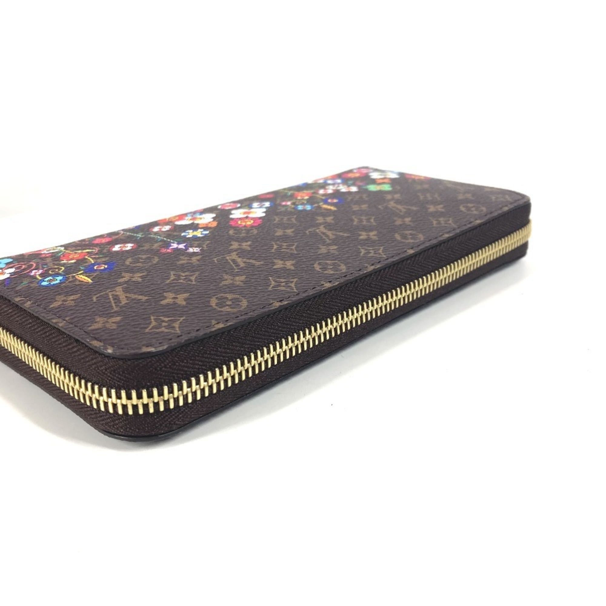 Louis Vuitton Monogram Brown Multi-Color Monogram Long Wallet (Bi-Fold) (Pre-Owned)
