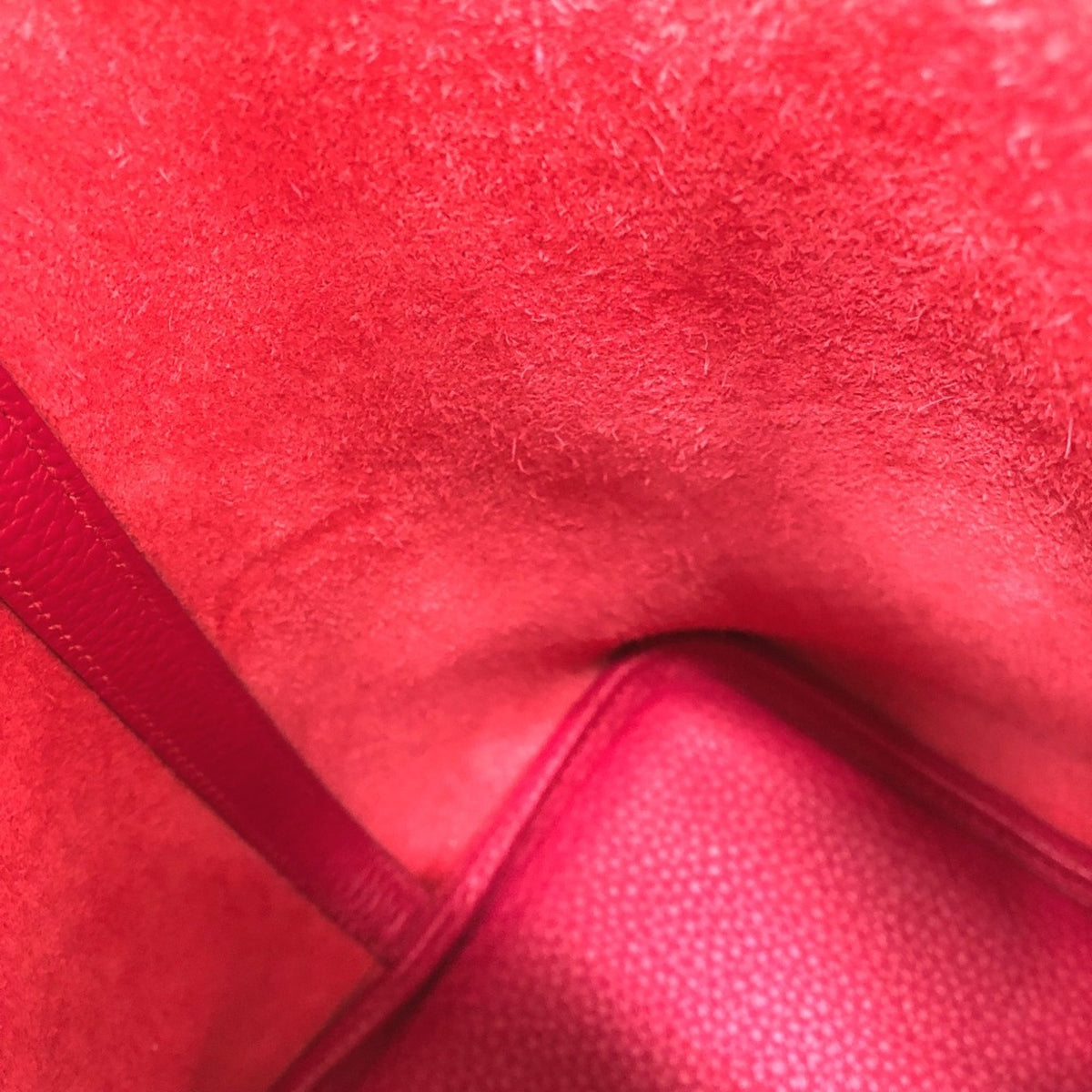 Hermes Pink Togo Leather Handbag Tote Bag (Pre-Owned)