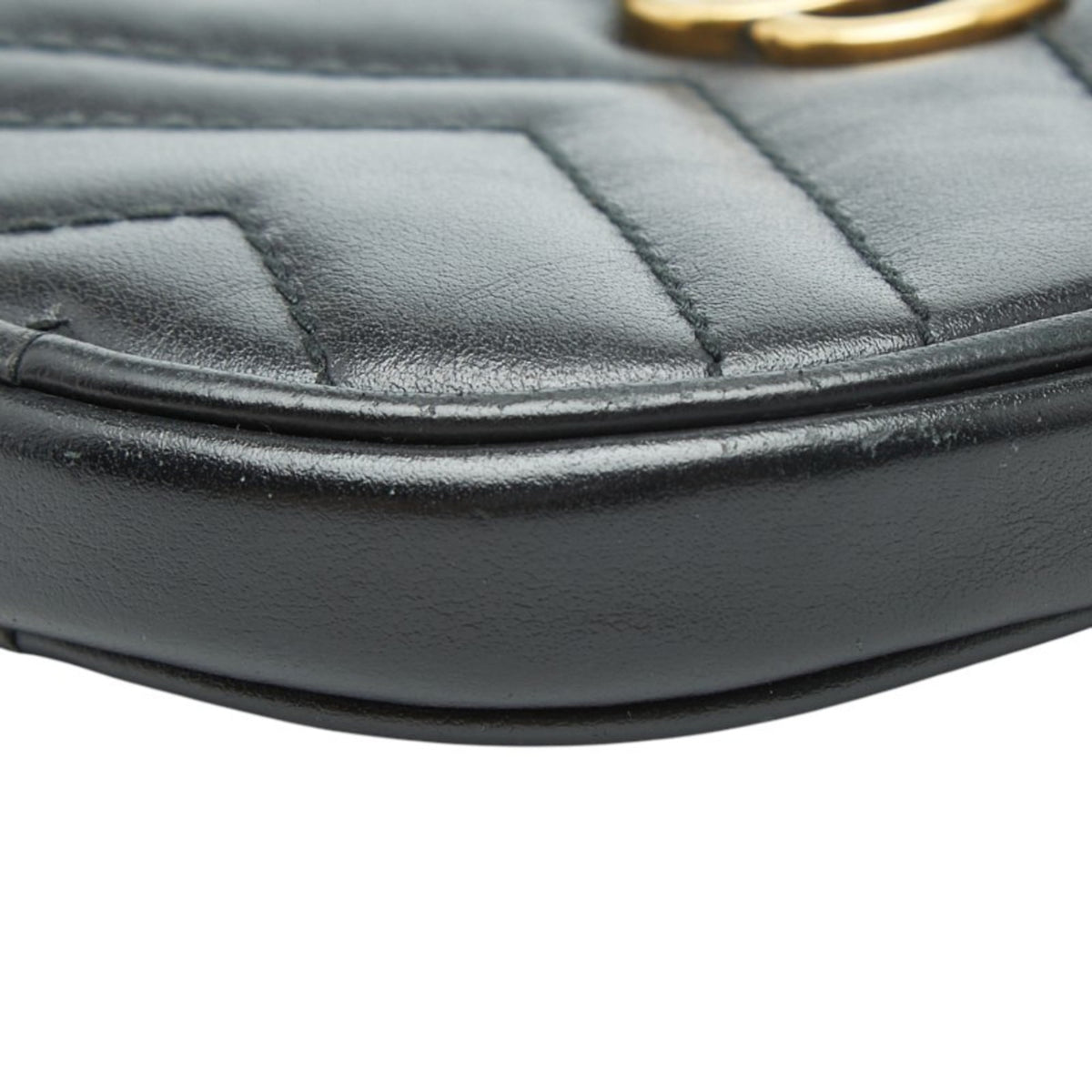 Gucci Black Leather Coin Purse/Coin Case (Pre-Owned)