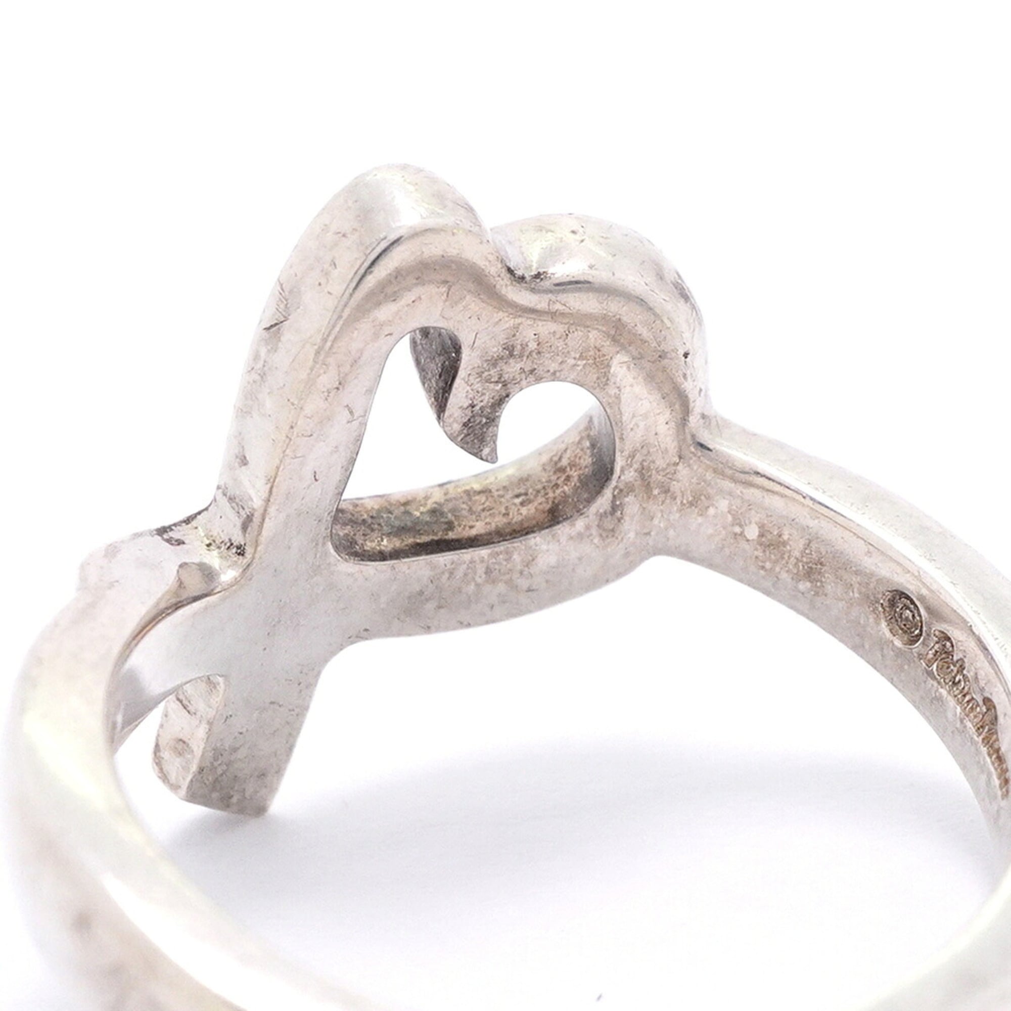 Tiffany Silver 925 Band Ring (Pre-Owned)