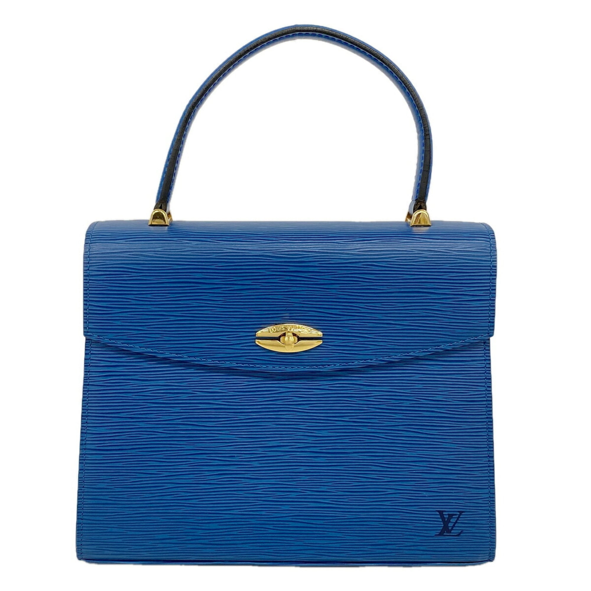 Louis Vuitton Toledo Blue Handbag (Pre-Owned)